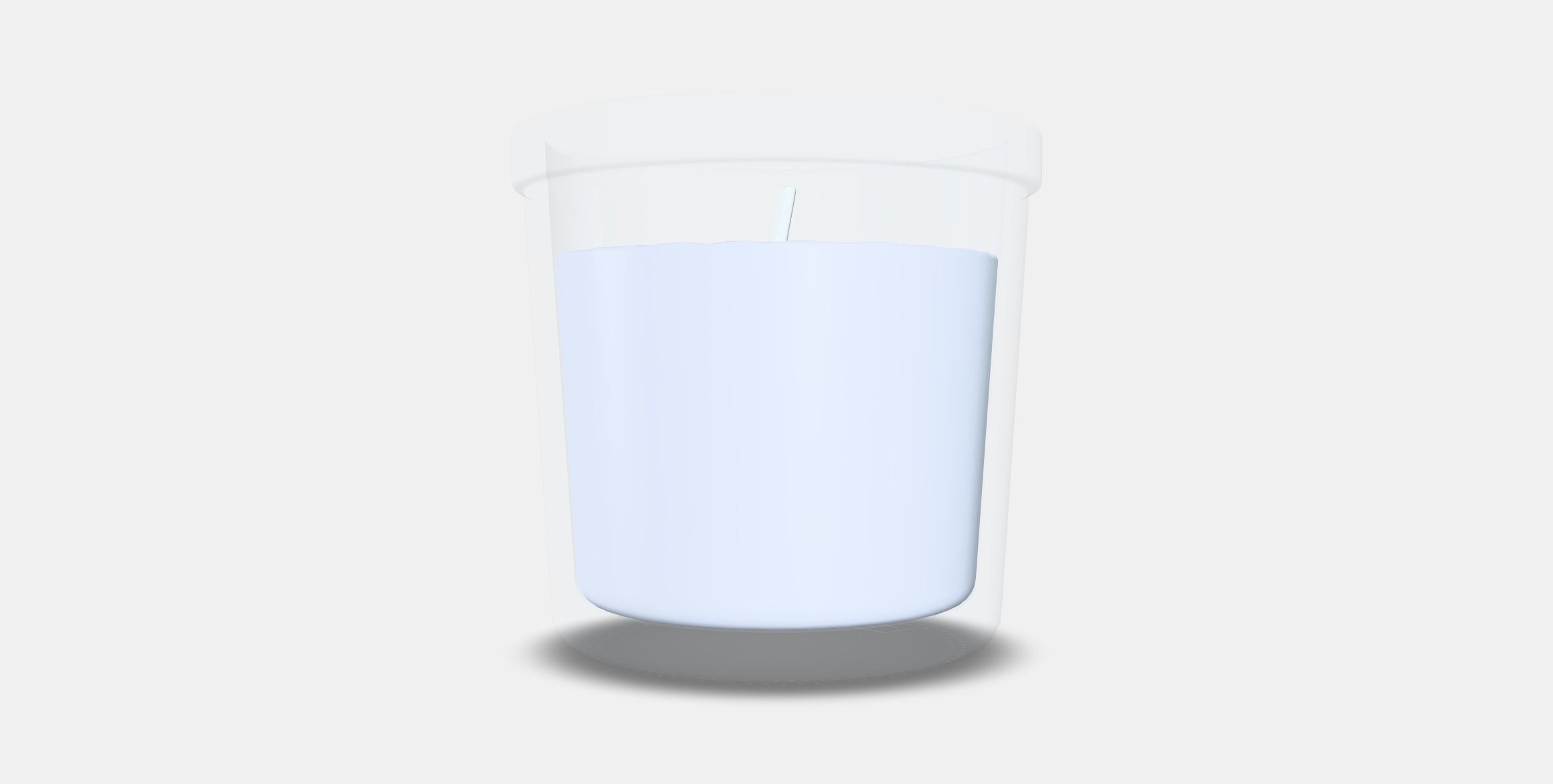 ADLAD Scented candle in glass Low-poly 3D model_4