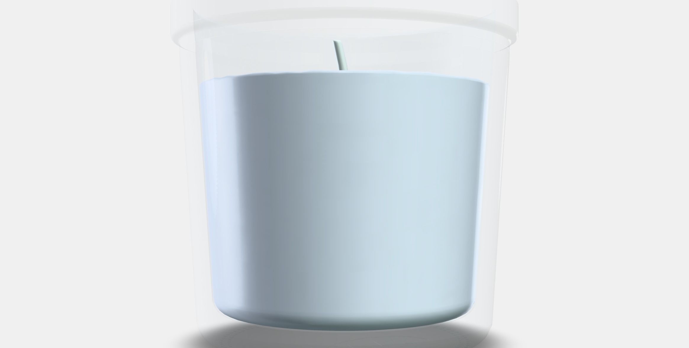 ADLAD Scented candle in glass Low-poly 3D model_9