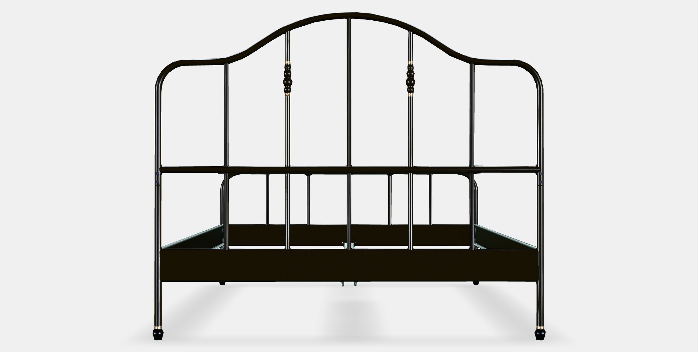 SAGSTUA Bed frame 1 Low-poly 3D model_15