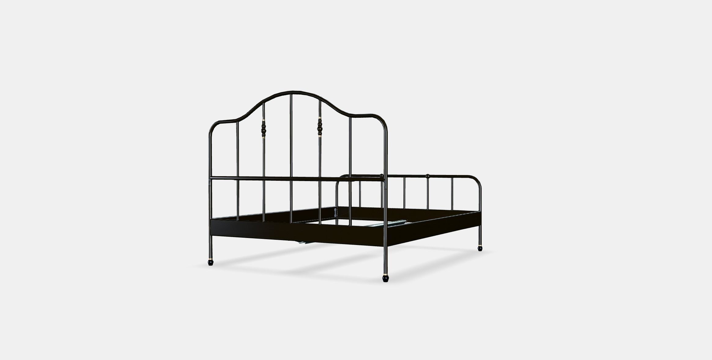 SAGSTUA Bed frame 1 Low-poly 3D model_5