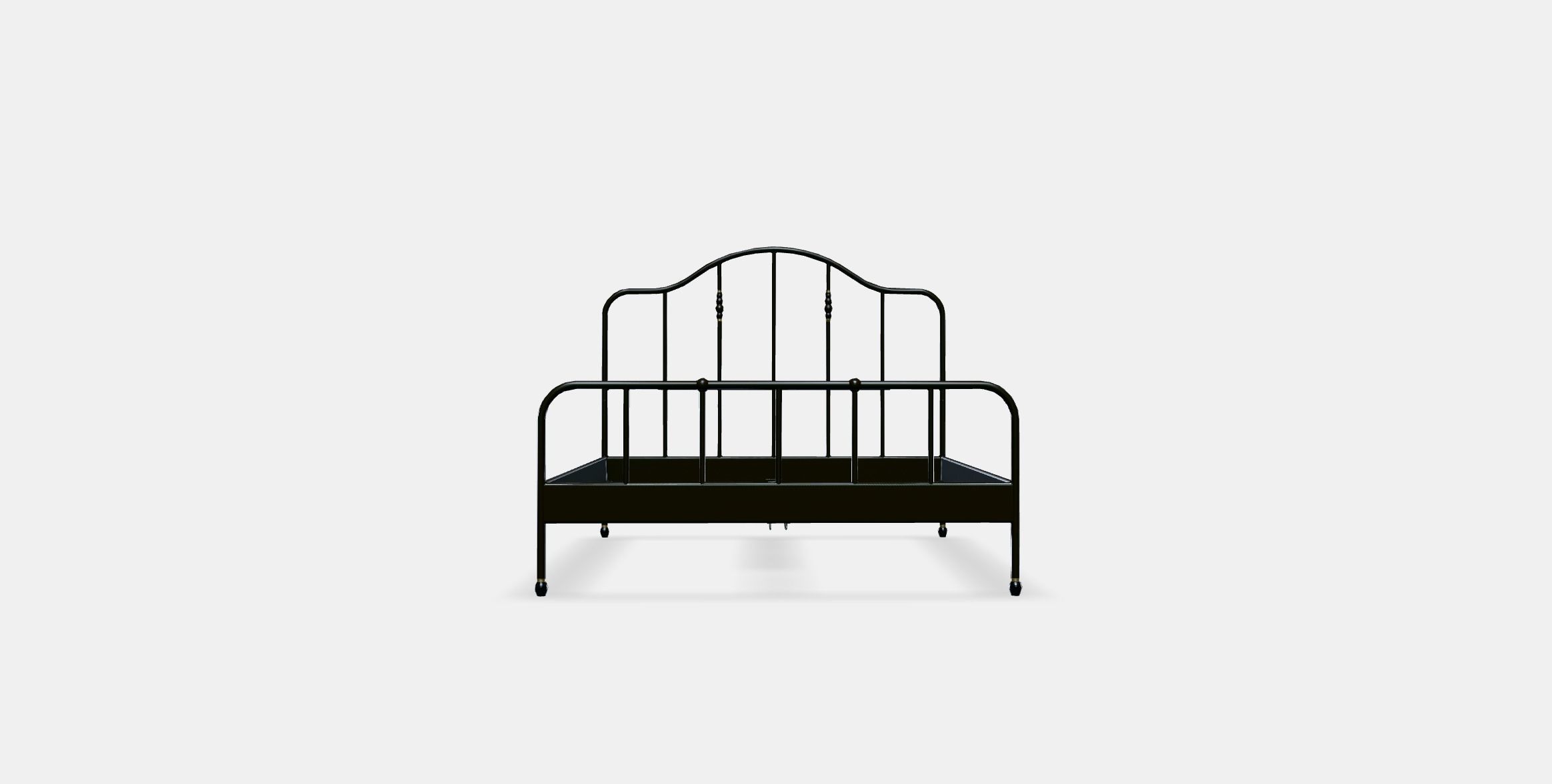 SAGSTUA Bed frame 1 Low-poly 3D model_10