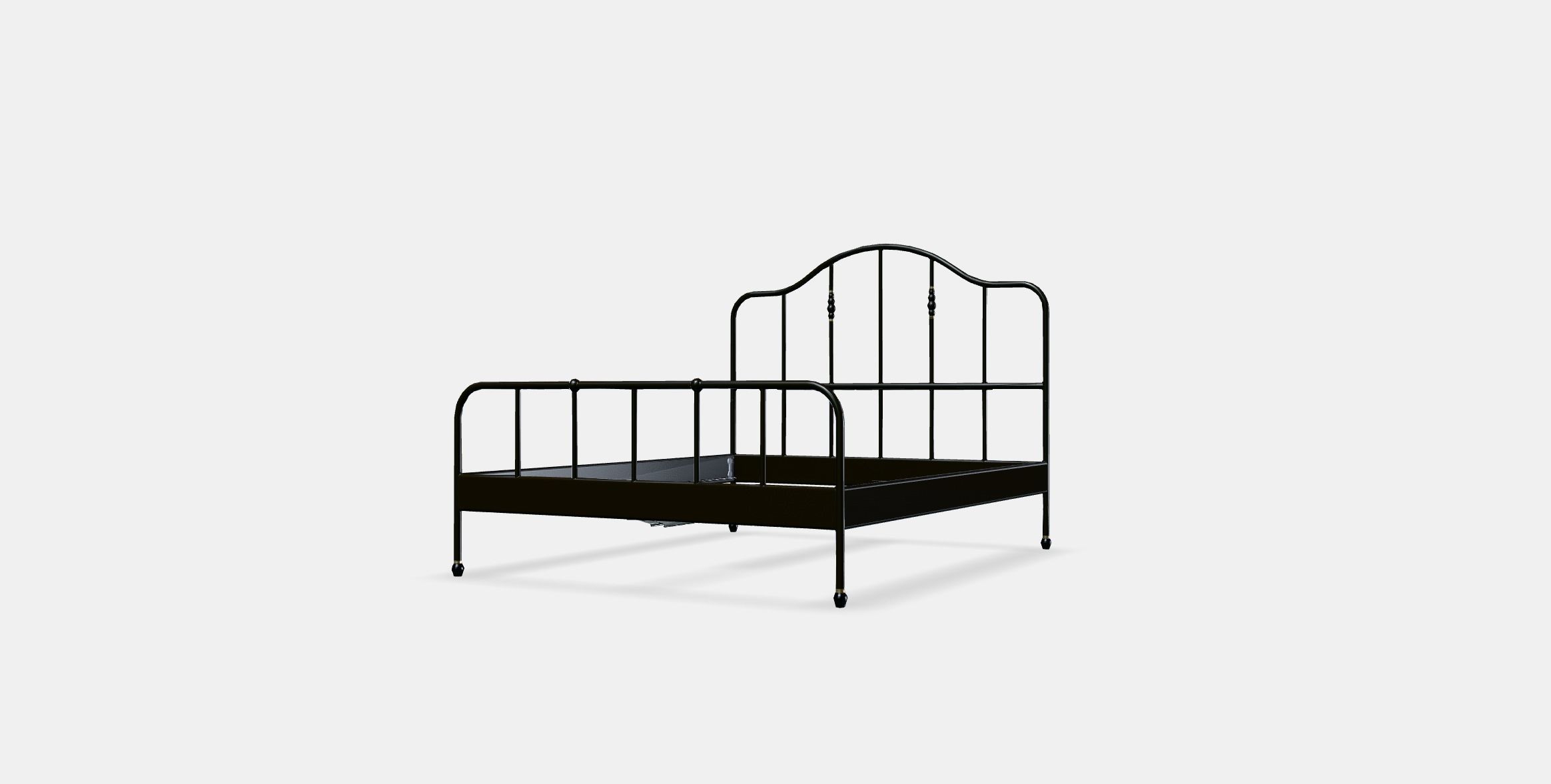 SAGSTUA Bed frame 1 Low-poly 3D model_12