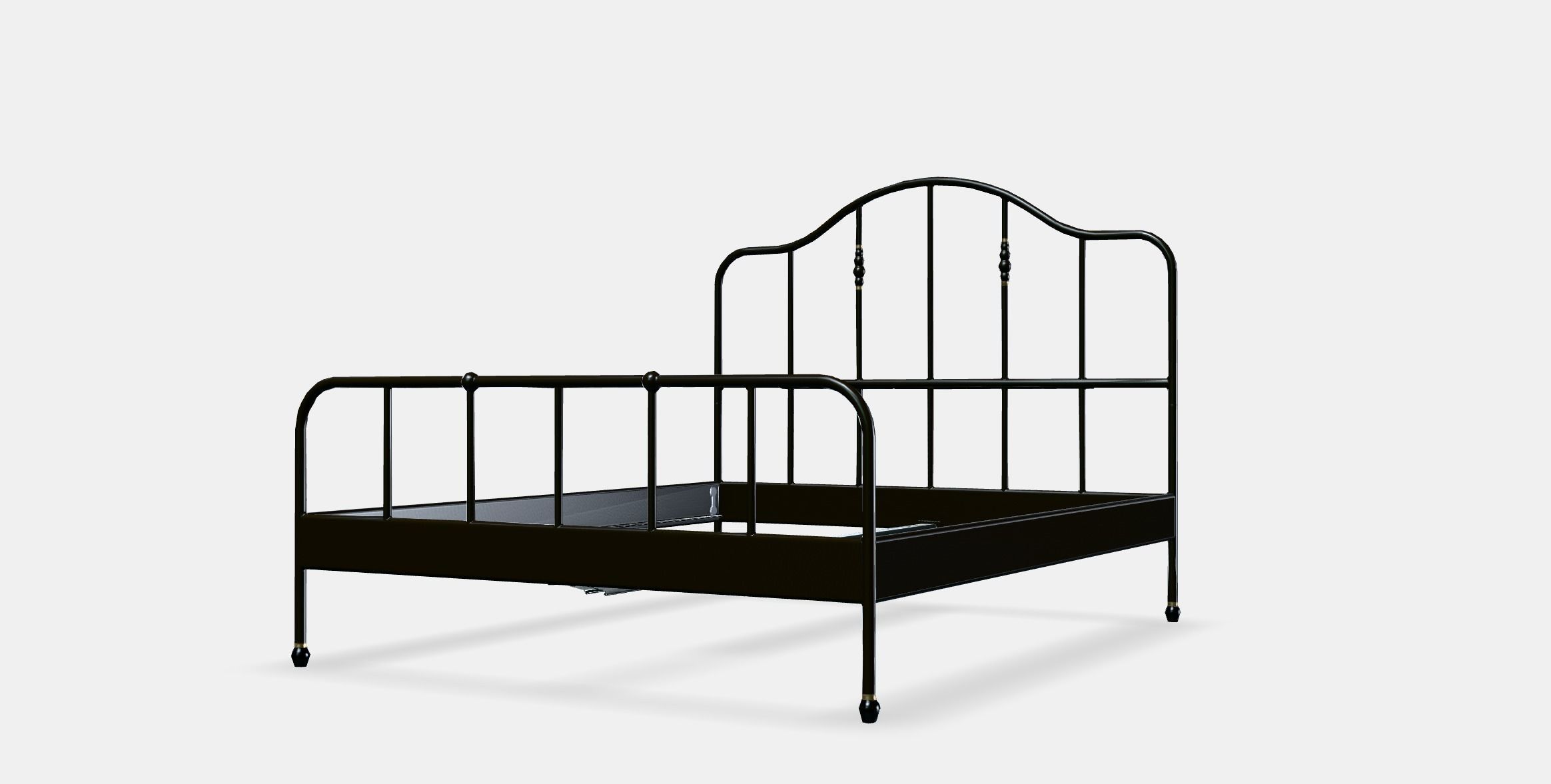 SAGSTUA Bed frame 1 Low-poly 3D model_13