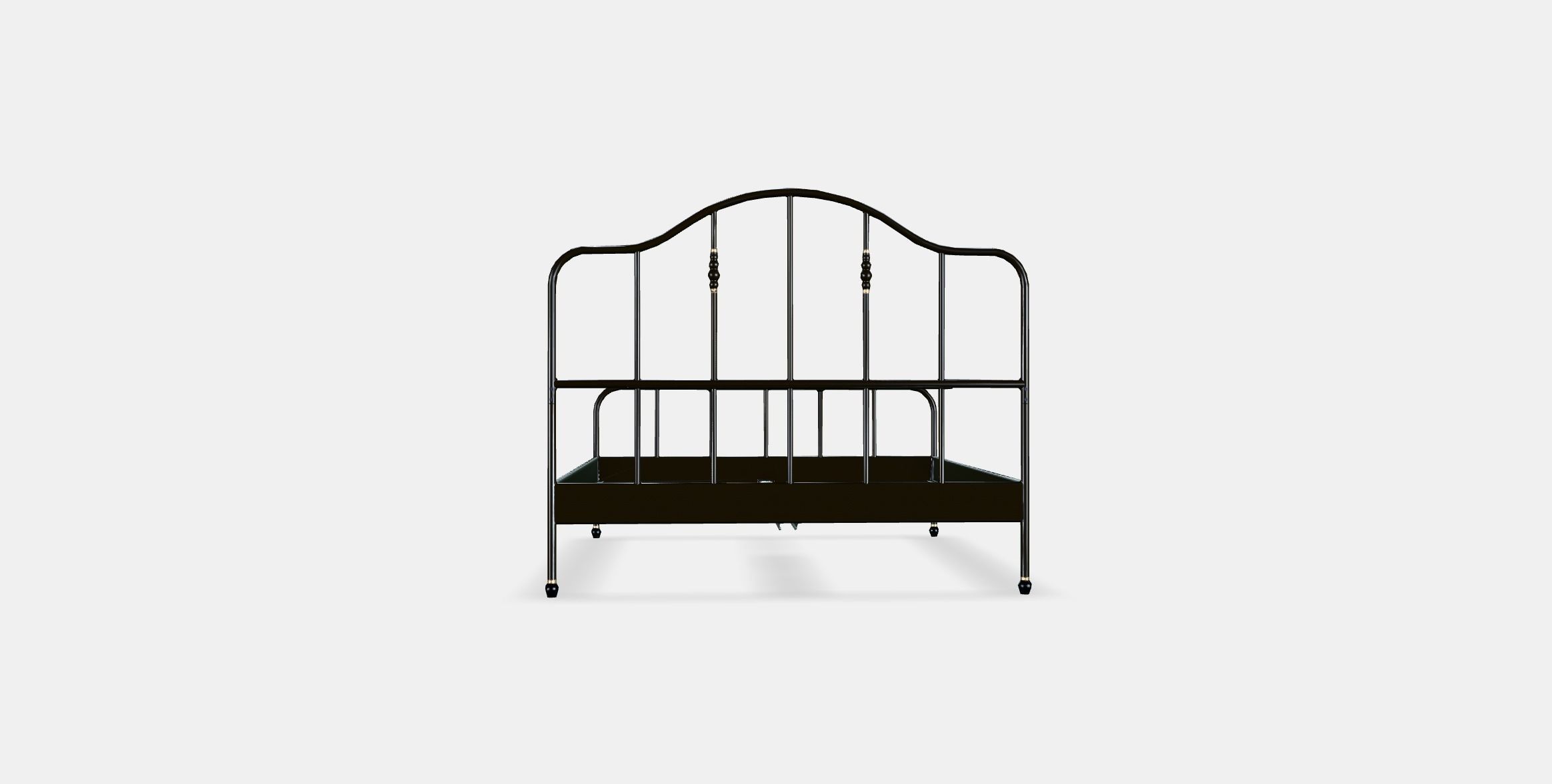 SAGSTUA Bed frame 1 Low-poly 3D model_14