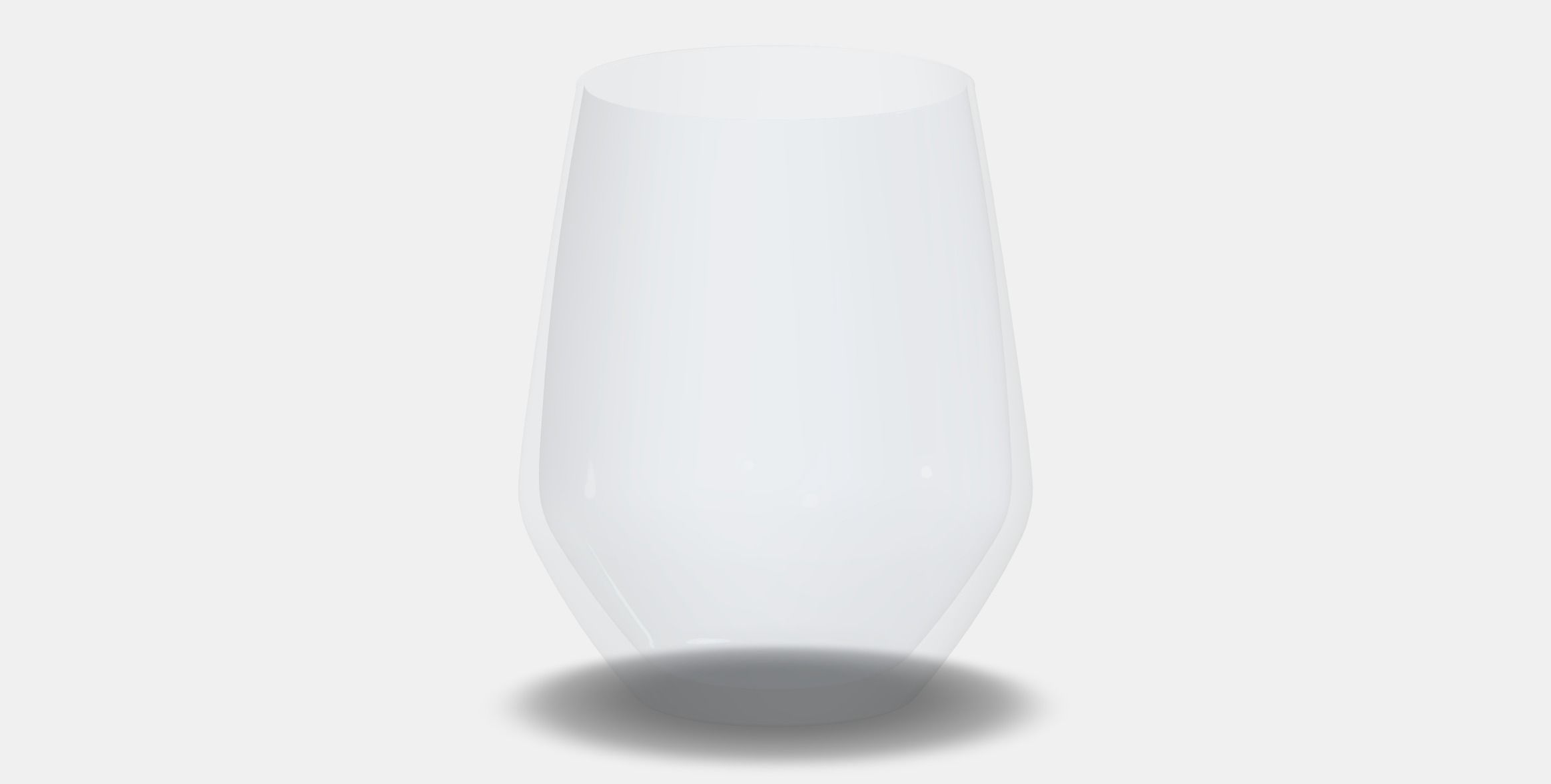 IVRIG Glass 1 Low-poly 3D model_5