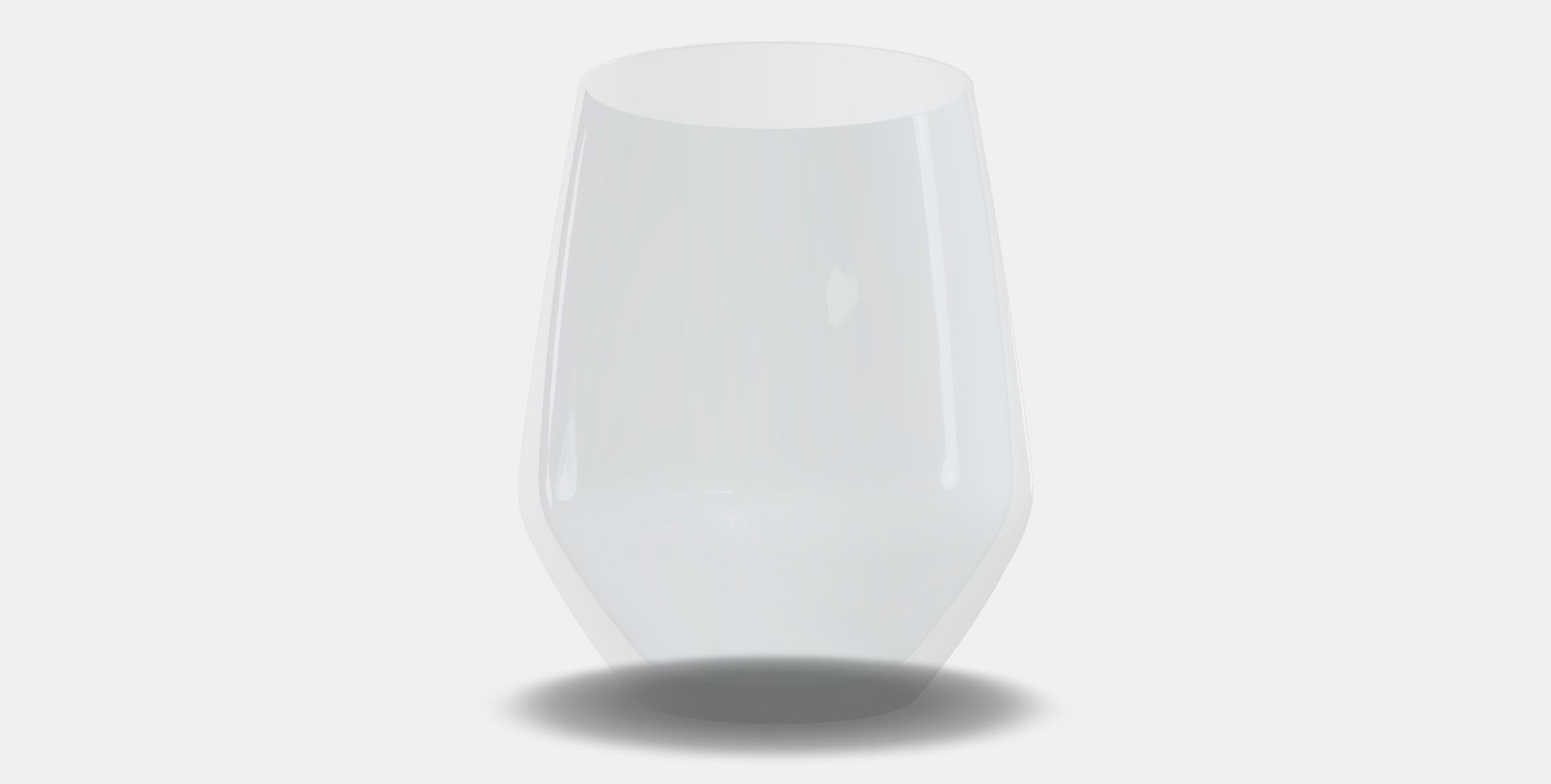 IVRIG Glass 1 Low-poly 3D model_3