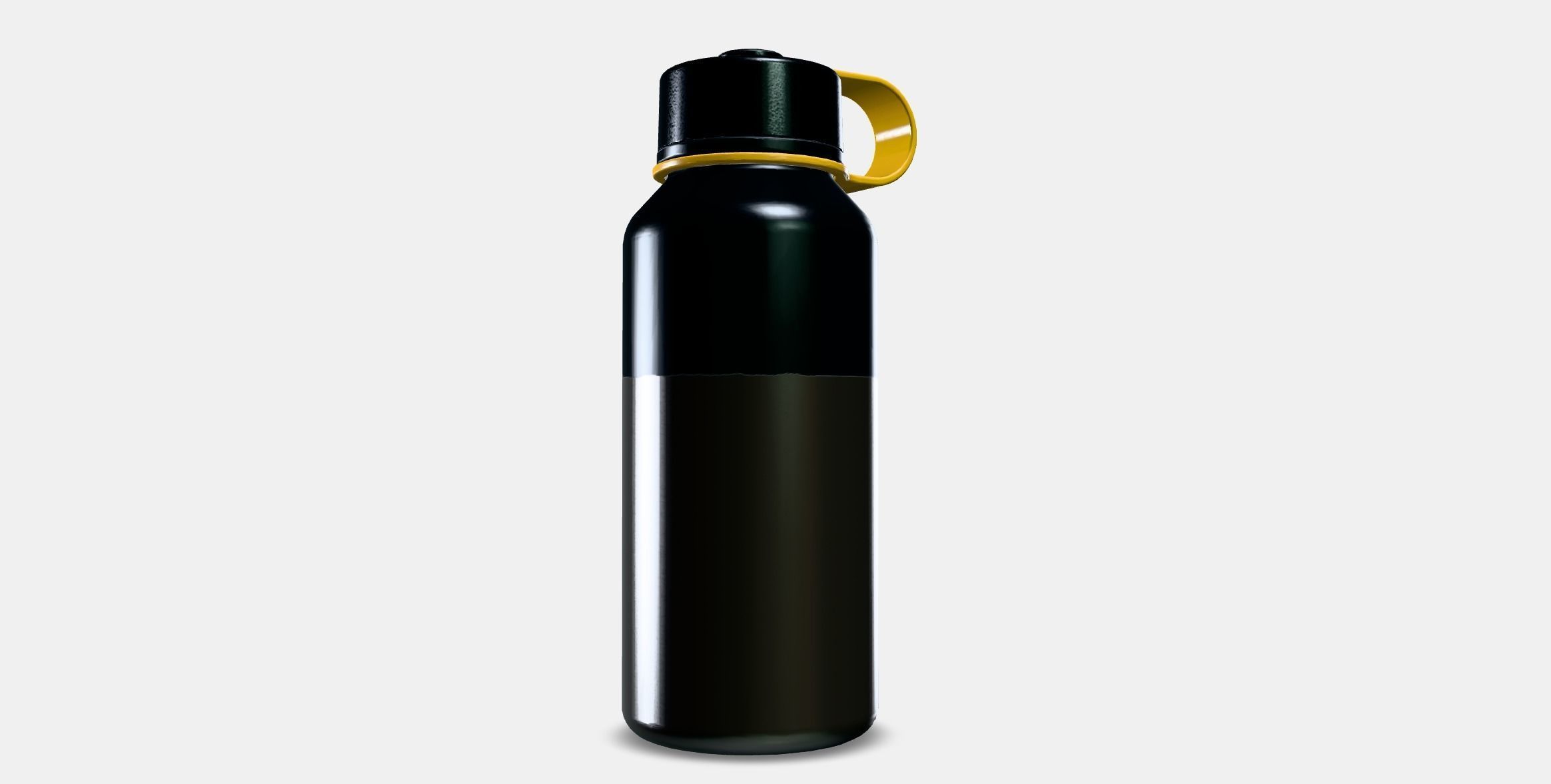 HETLEVRAD Insulated flask Low-poly 3D model_2