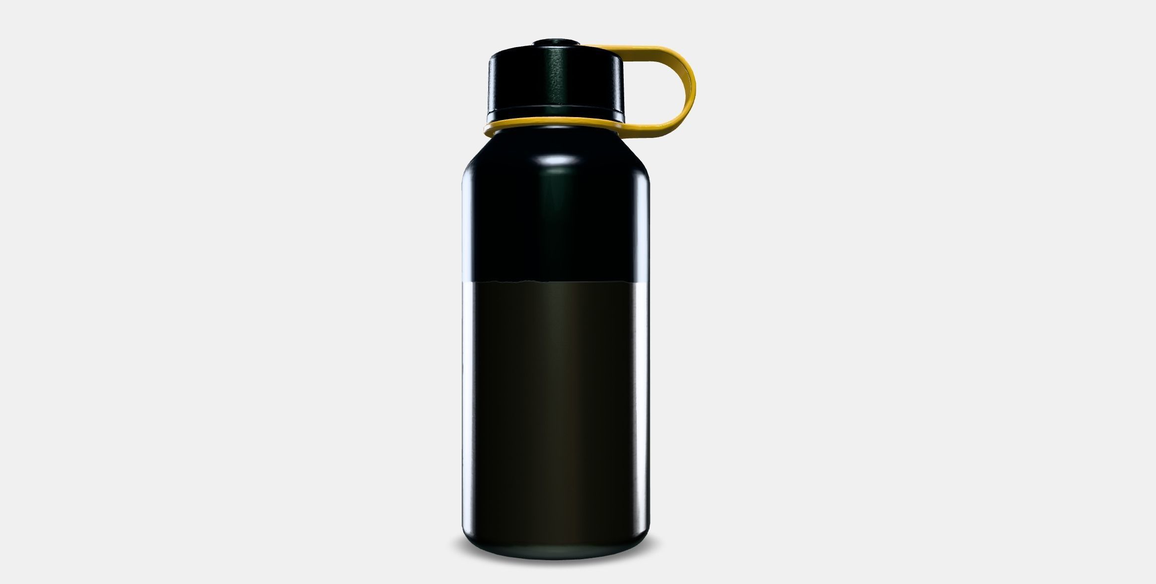 HETLEVRAD Insulated flask Low-poly 3D model_10