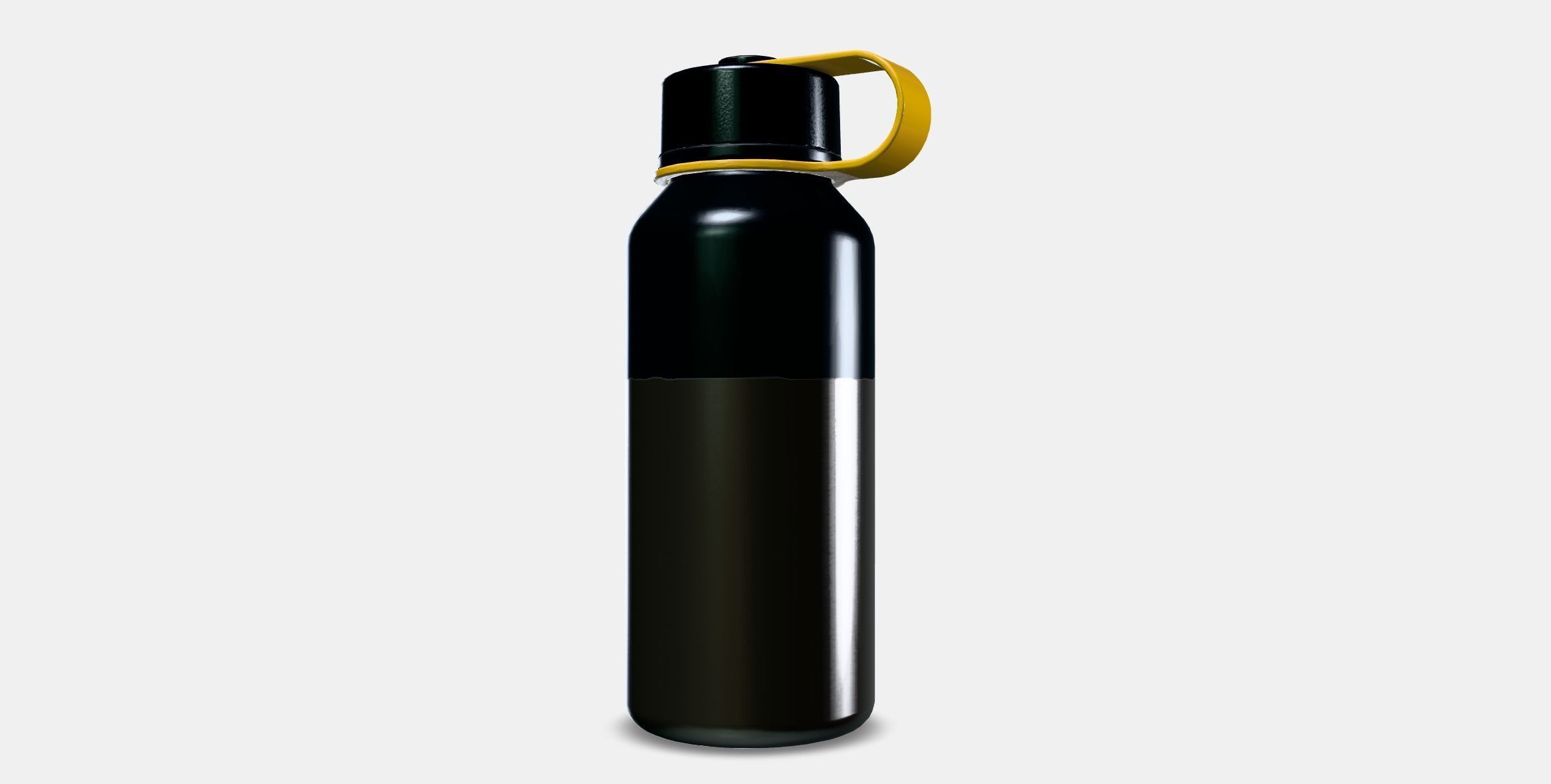 HETLEVRAD Insulated flask Low-poly 3D model_12