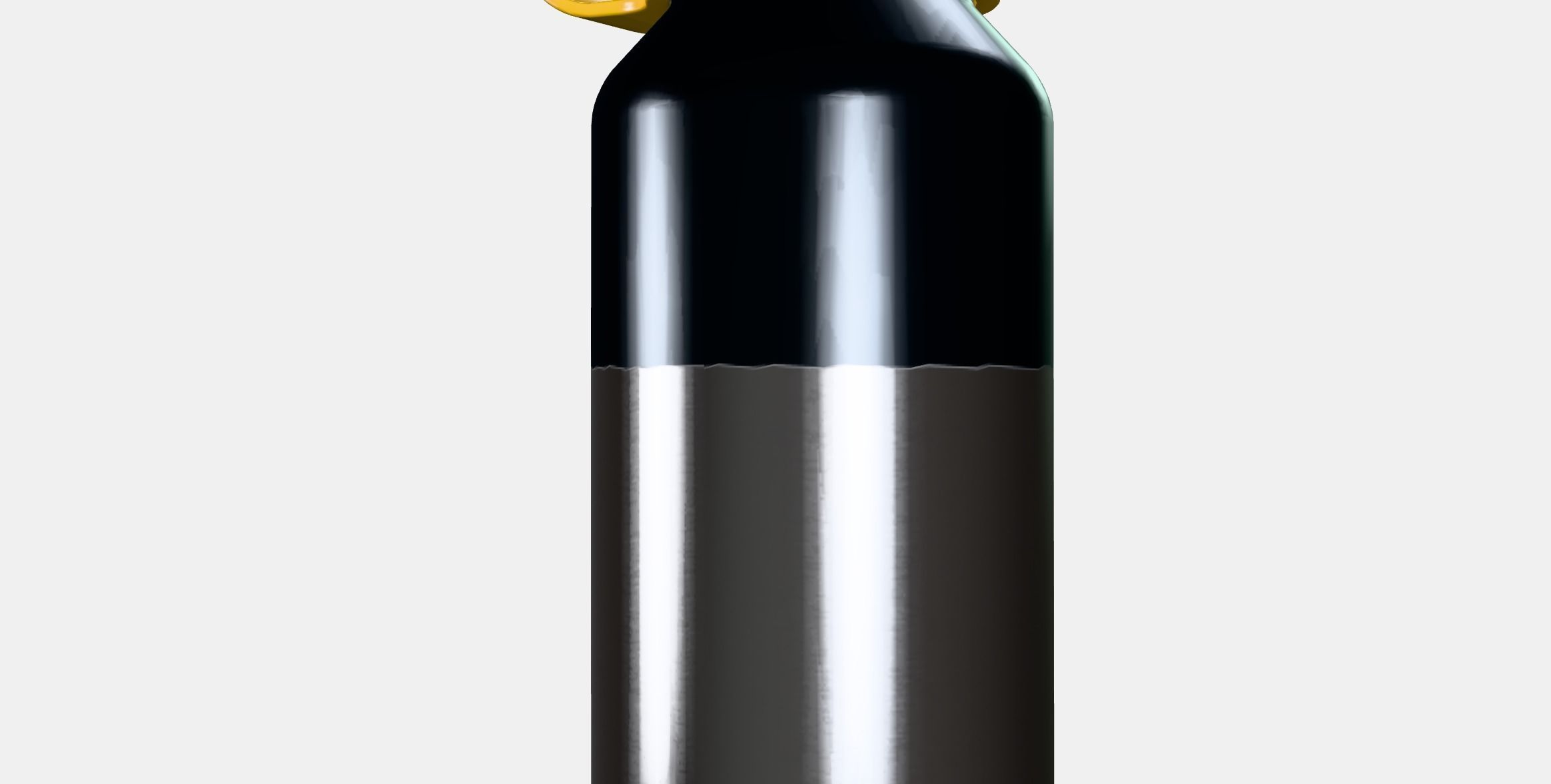 HETLEVRAD Insulated flask Low-poly 3D model_6