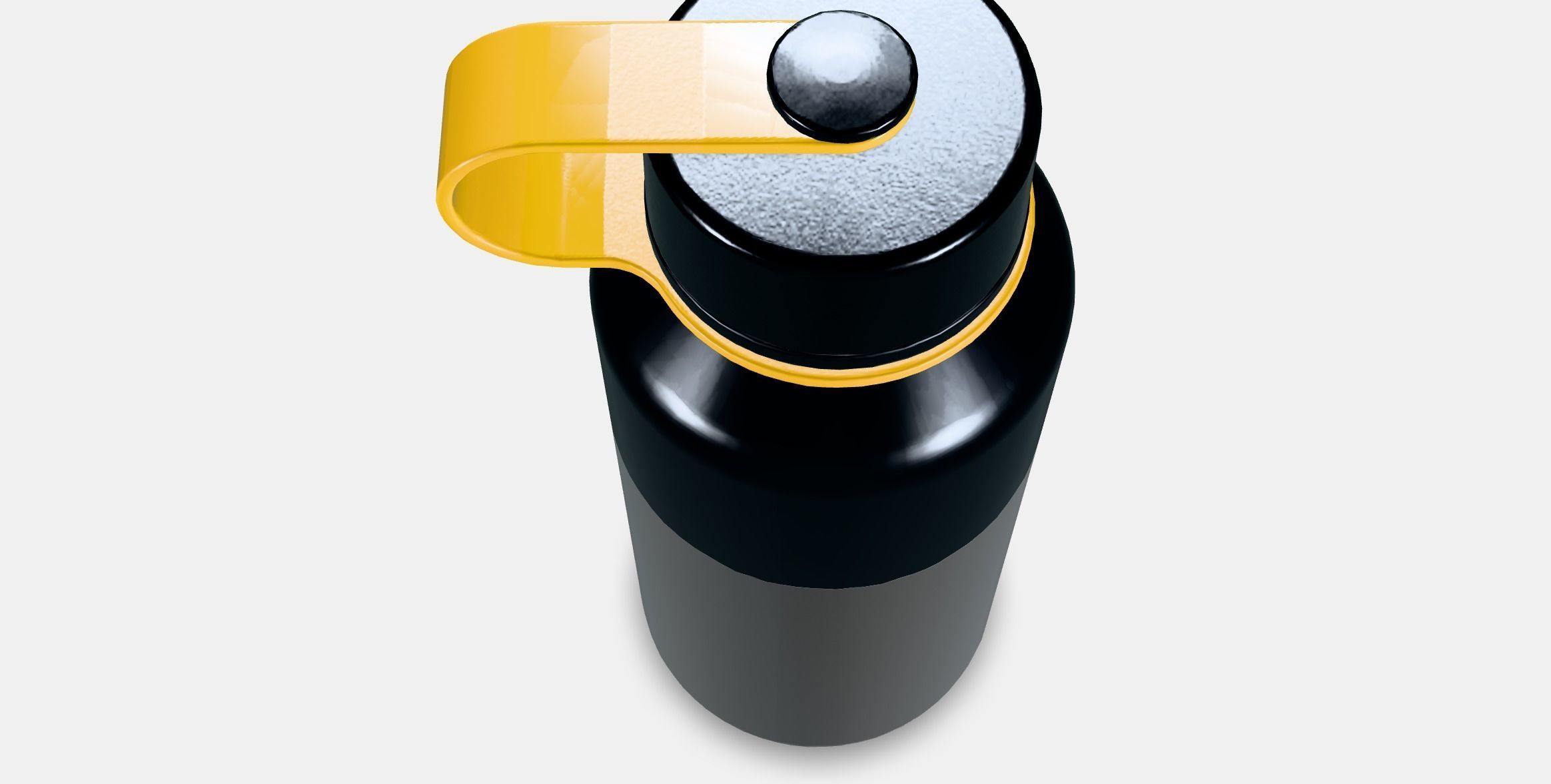 HETLEVRAD Insulated flask Low-poly 3D model_3