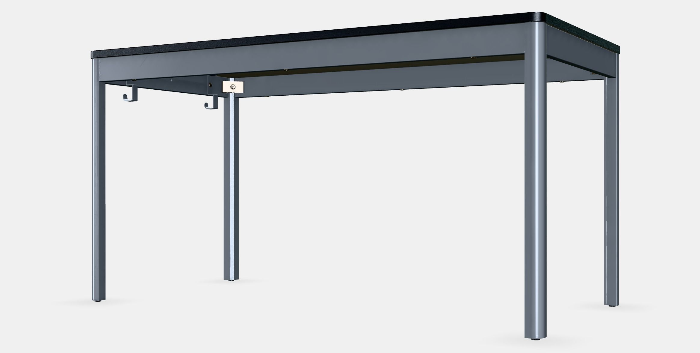 IDASEN Table Low-poly 3D model_7