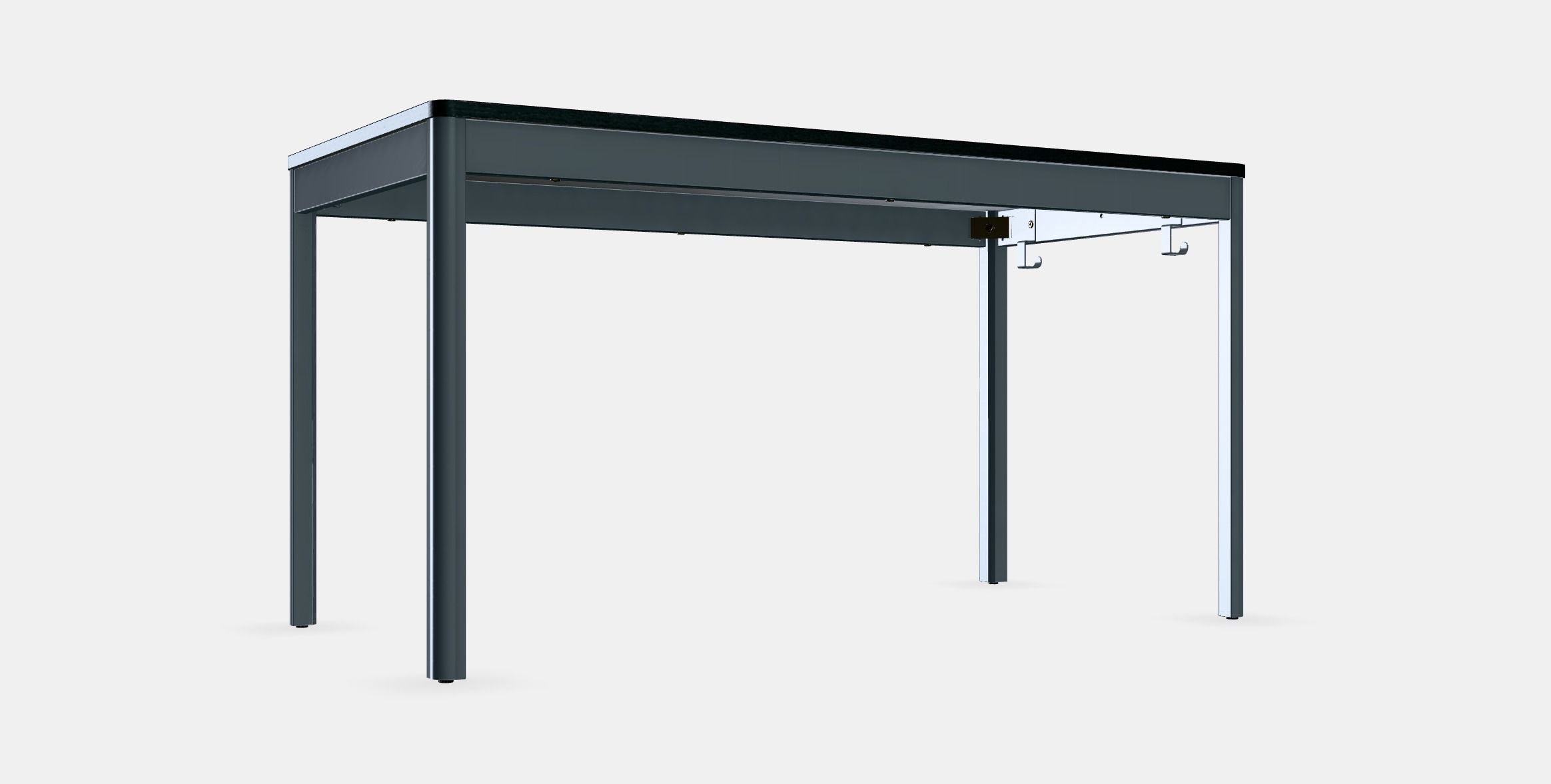 IDASEN Table Low-poly 3D model_8