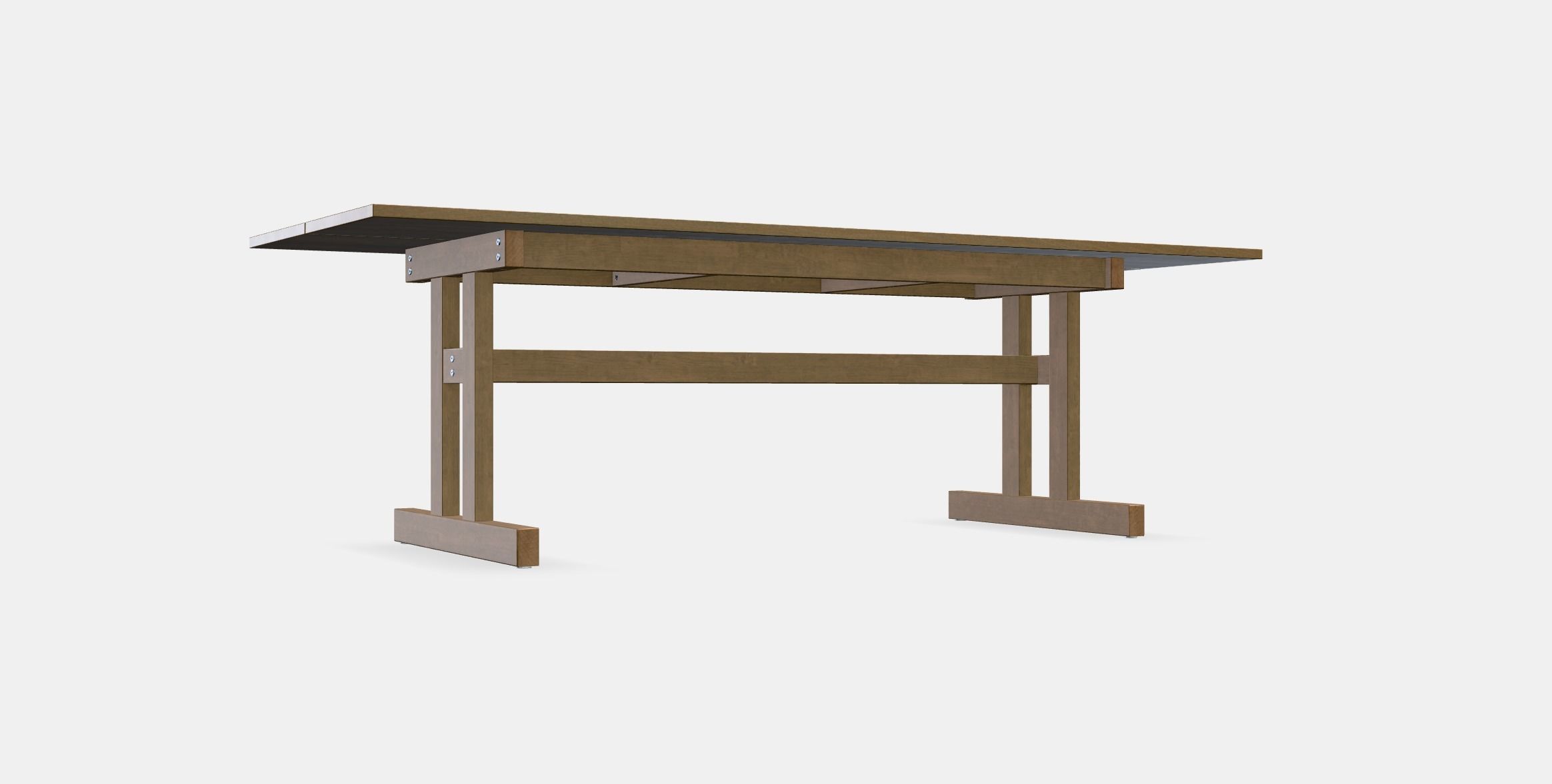 KLIMPFJALL Dining table Low-poly 3D model_8
