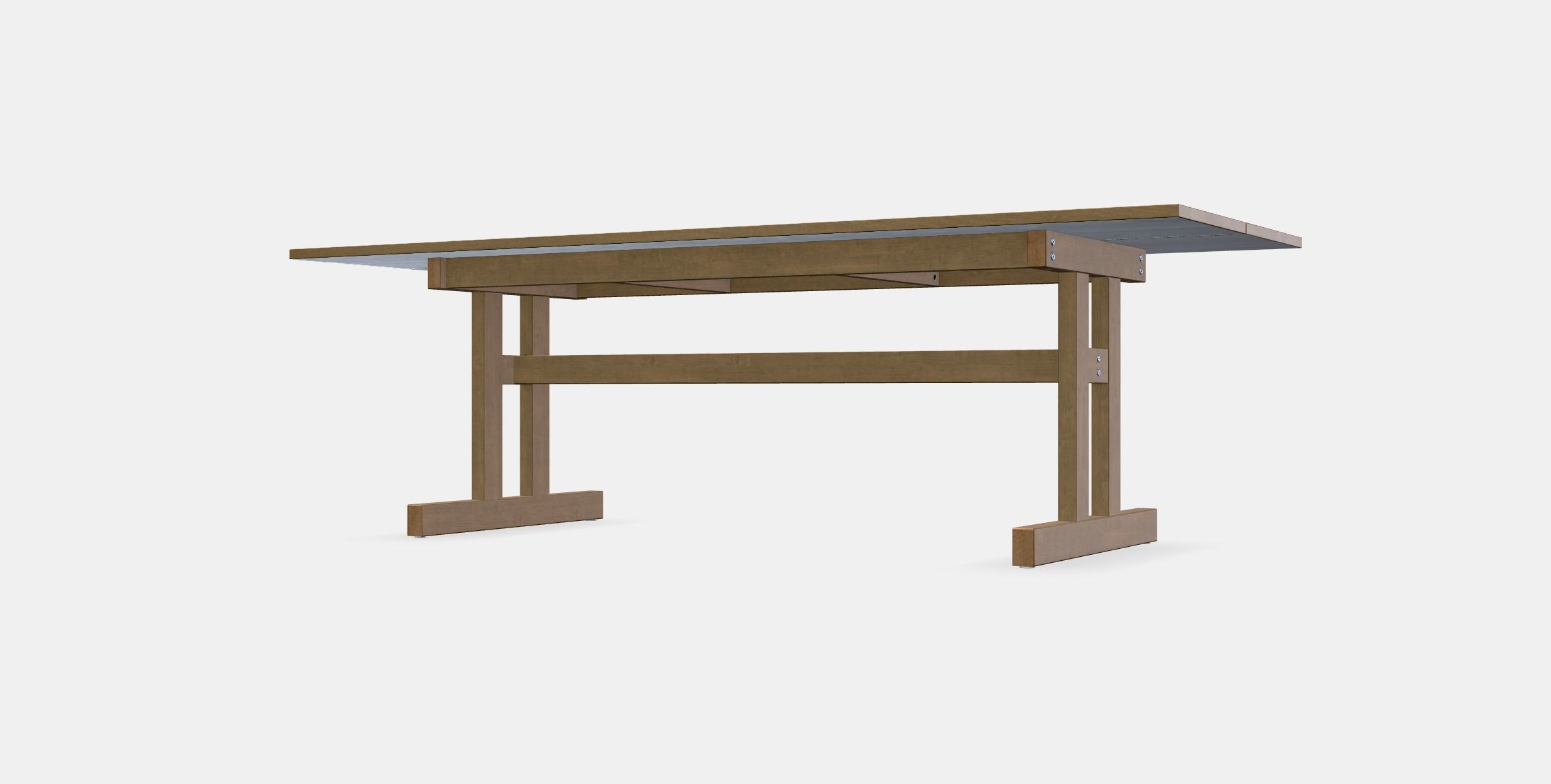 KLIMPFJALL Dining table Low-poly 3D model_13