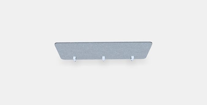 EILIF Screen for desk 1 Low-poly 3D model