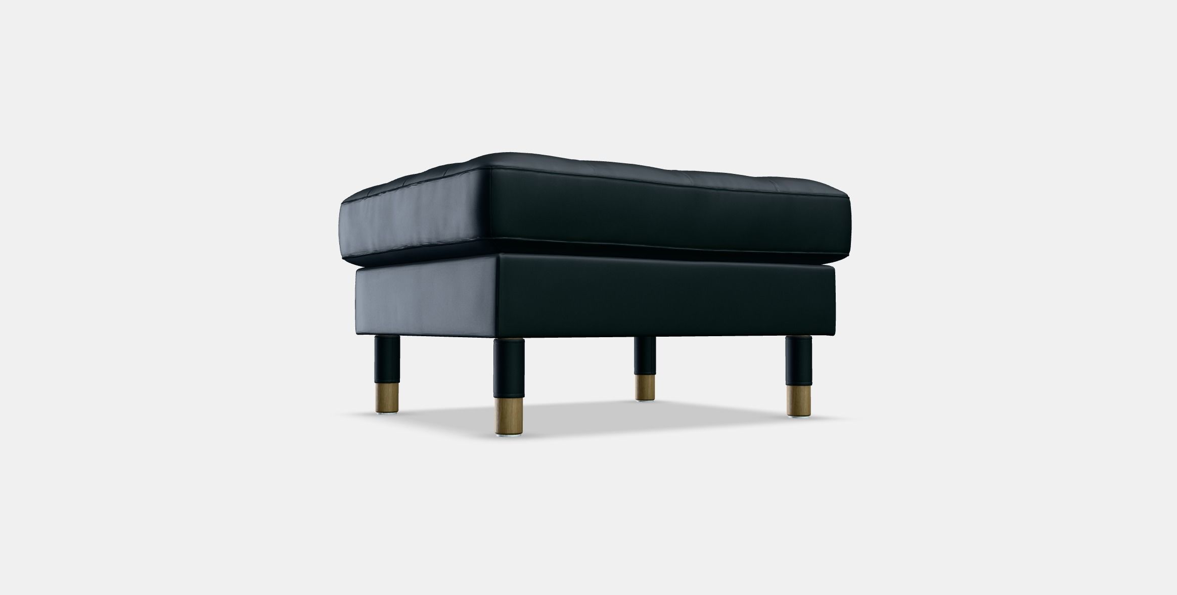 LANDSKRONA Footstool Low-poly 3D model_2