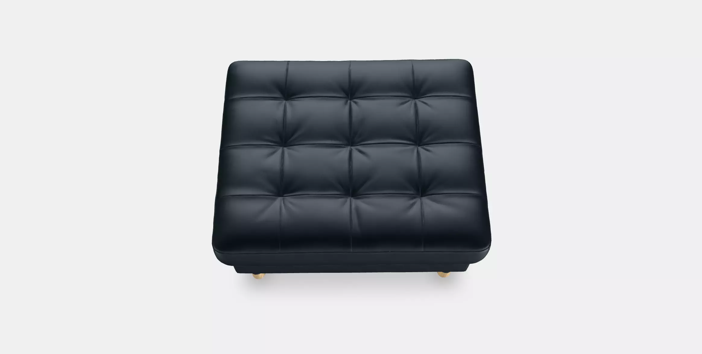 LANDSKRONA Footstool Low-poly 3D model_0