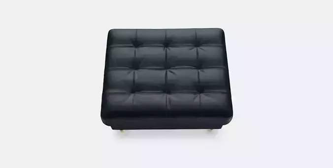 LANDSKRONA Footstool Low-poly 3D model