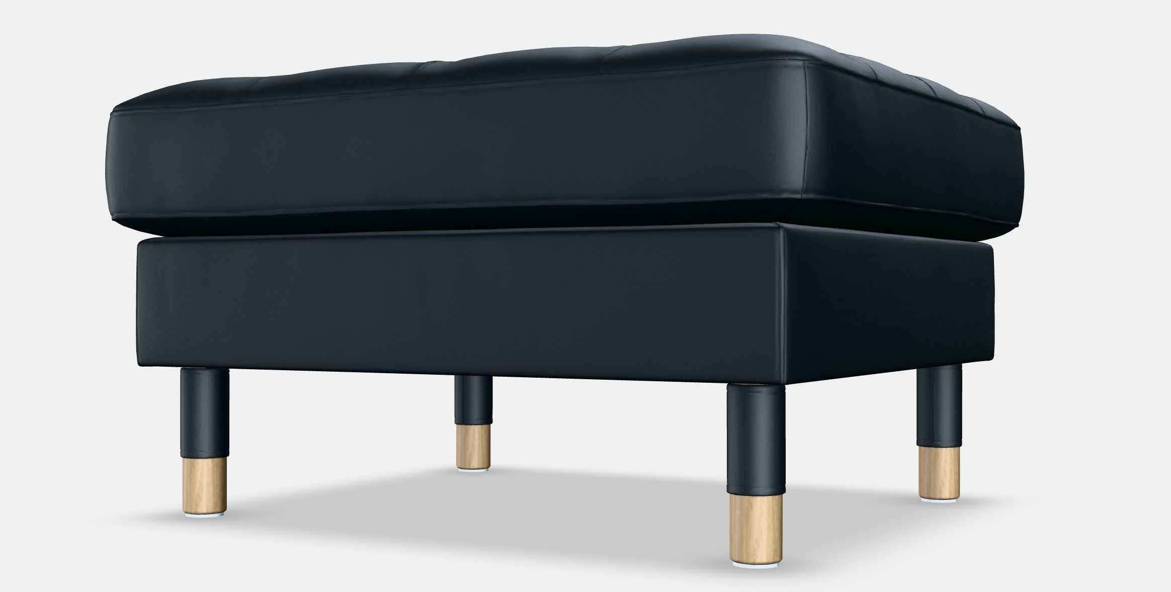 LANDSKRONA Footstool Low-poly 3D model_7