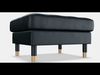 LANDSKRONA Footstool Low-poly 3D model_1