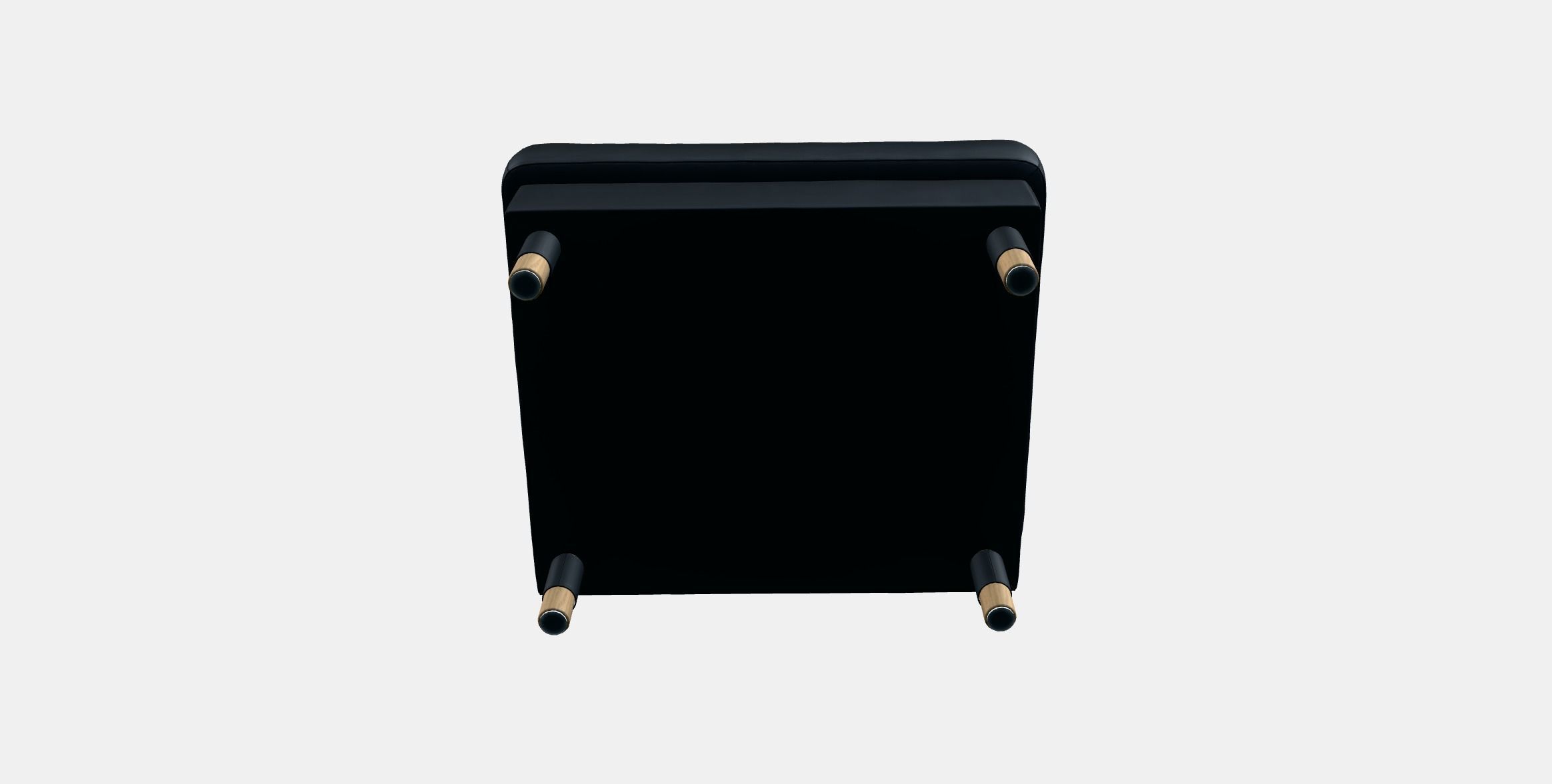 LANDSKRONA Footstool Low-poly 3D model_3
