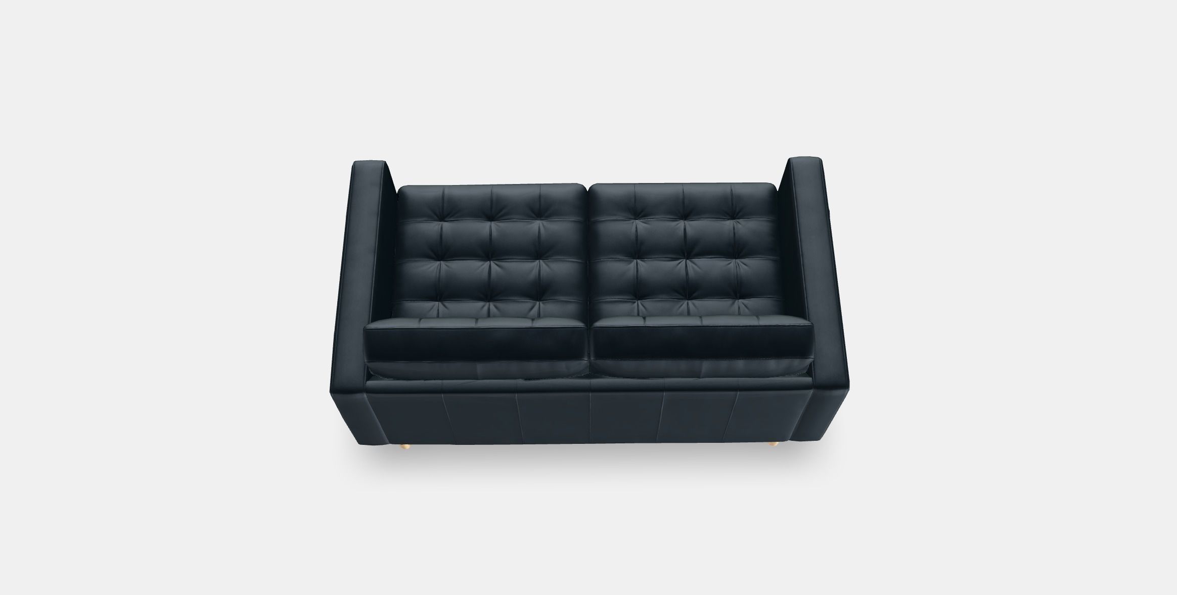 LANDSKRONA Two-seat sofa Low-poly 3D model_4