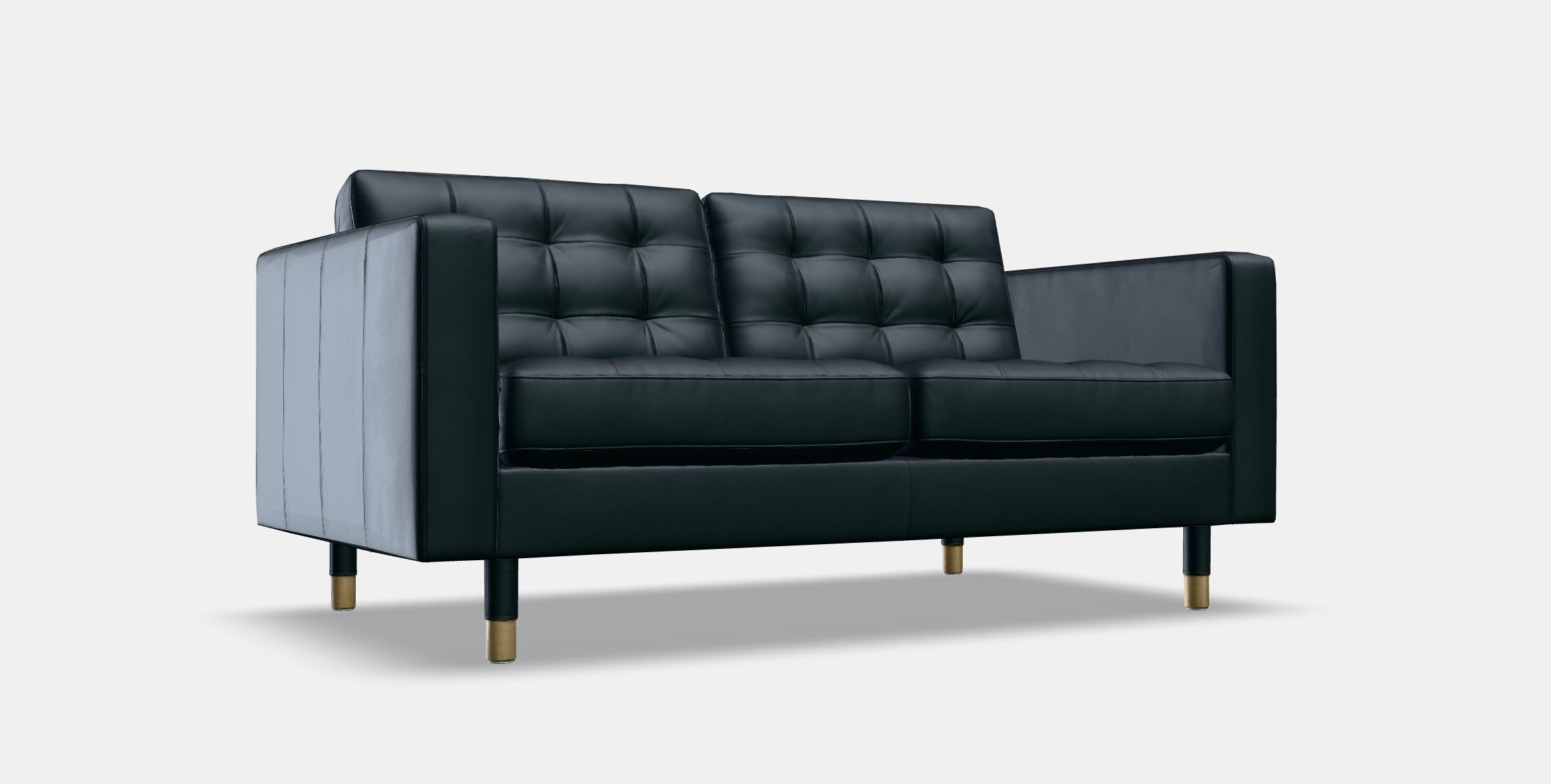 LANDSKRONA Two-seat sofa Low-poly 3D model_9