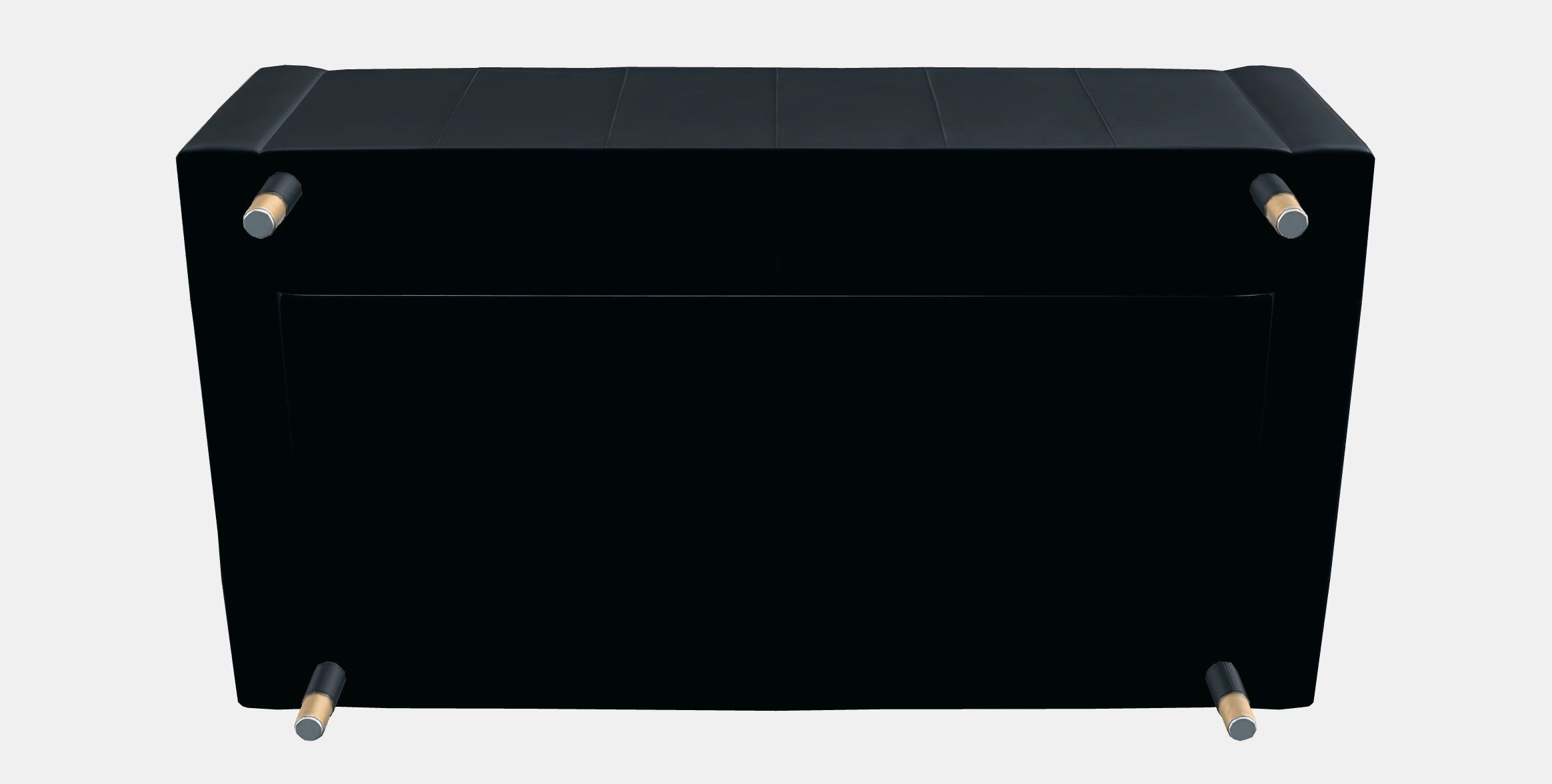 LANDSKRONA Two-seat sofa Low-poly 3D model_8