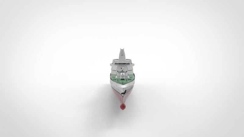 Type 055 destroyers ship 3D model_5