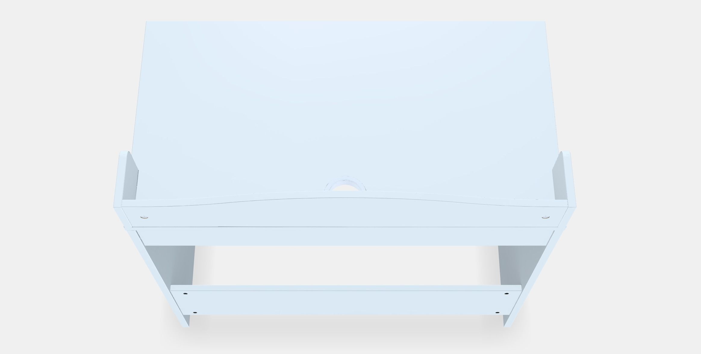 SMAGORA Desk Low-poly 3D model_5