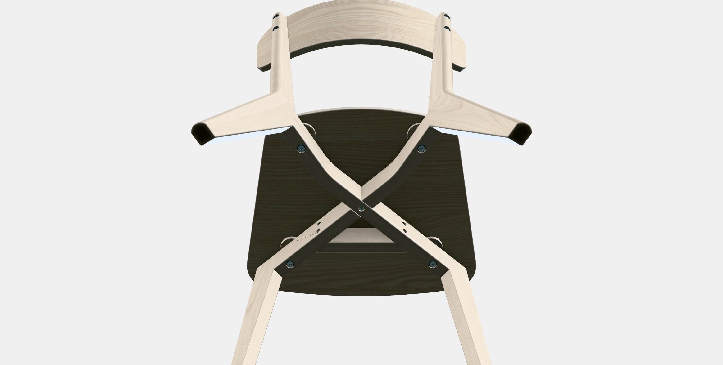 LISABO Chair 2 Low-poly 3D model_8
