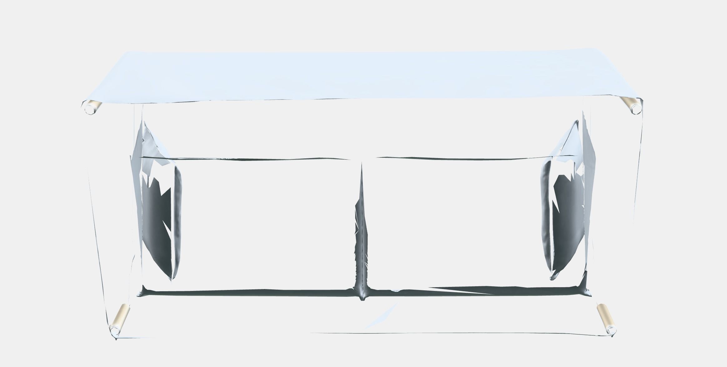 BACKSALEN 3-seat sofa 1 Low-poly 3D model_8