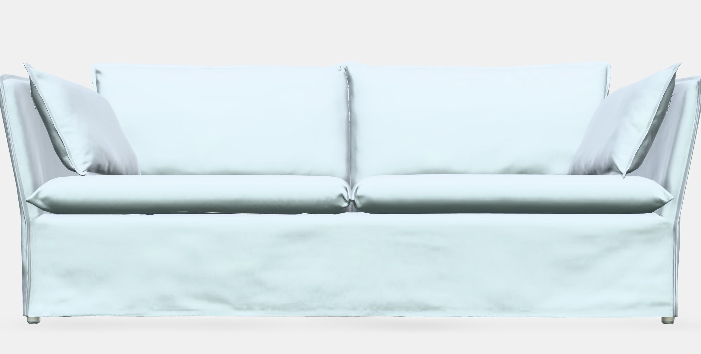 BACKSALEN 3-seat sofa 1 Low-poly 3D model_11