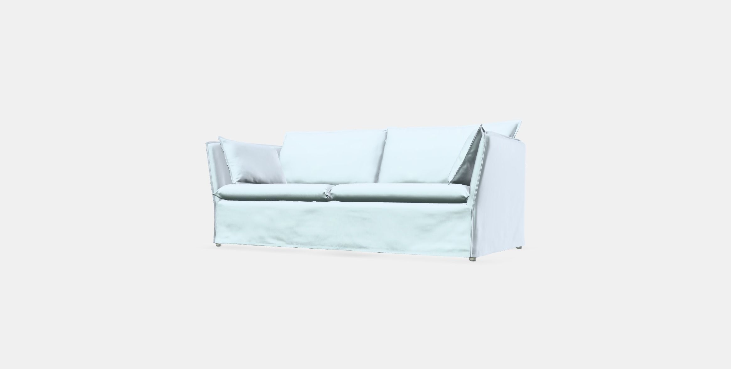 BACKSALEN 3-seat sofa 1 Low-poly 3D model_12
