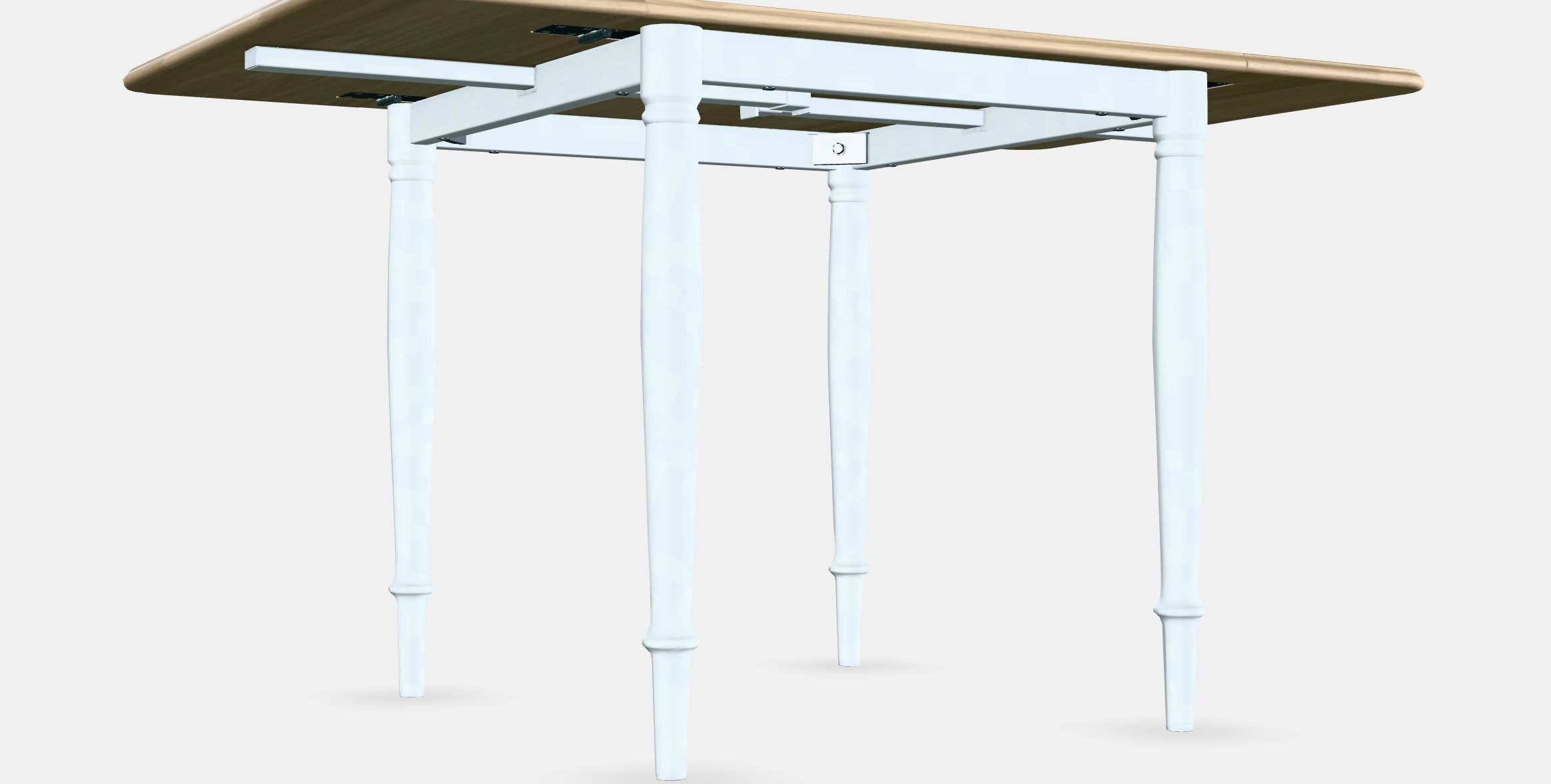 DANDERYD Drop-leaf table Low-poly 3D model_2