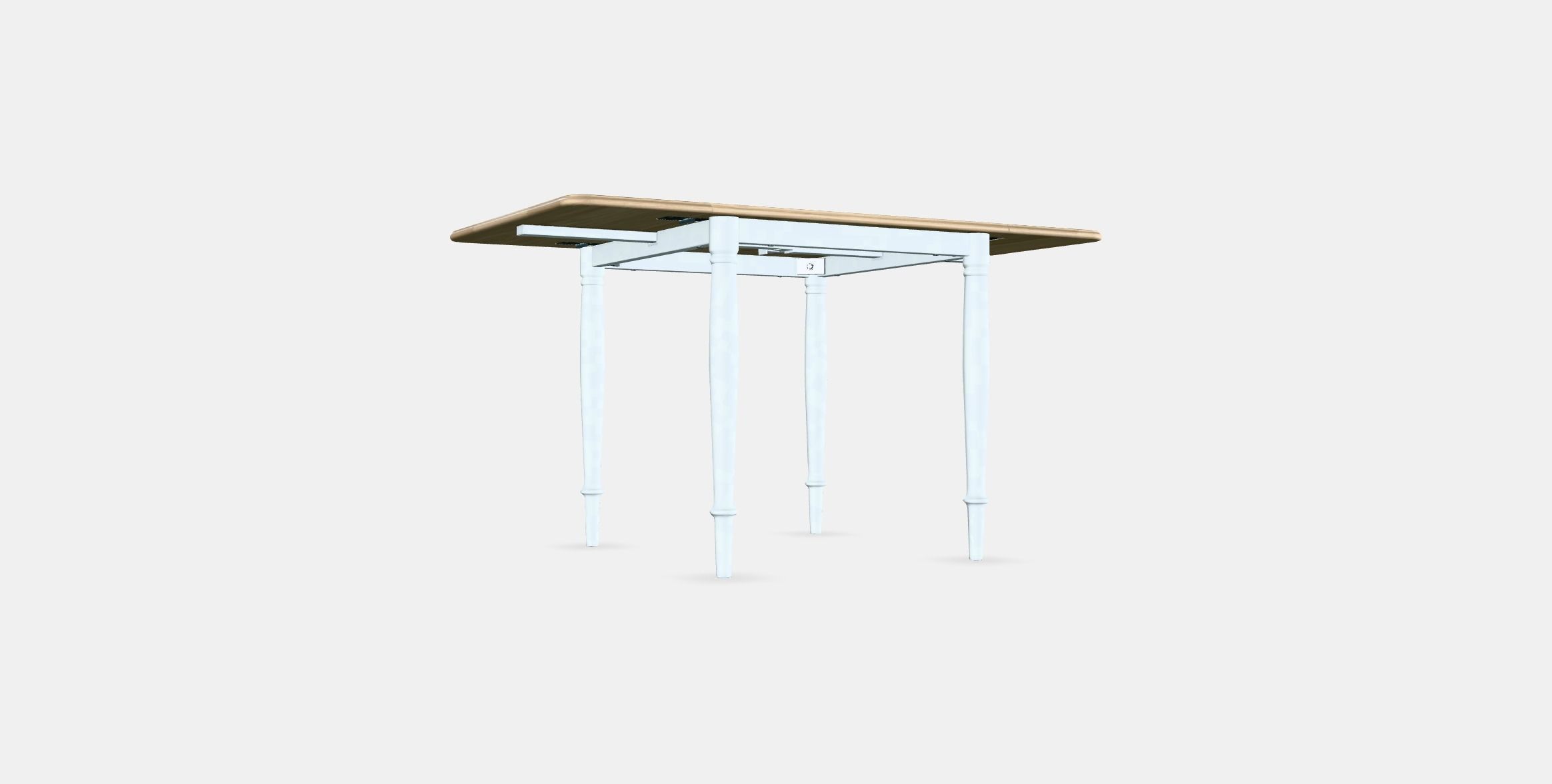 DANDERYD Drop-leaf table Low-poly 3D model_16