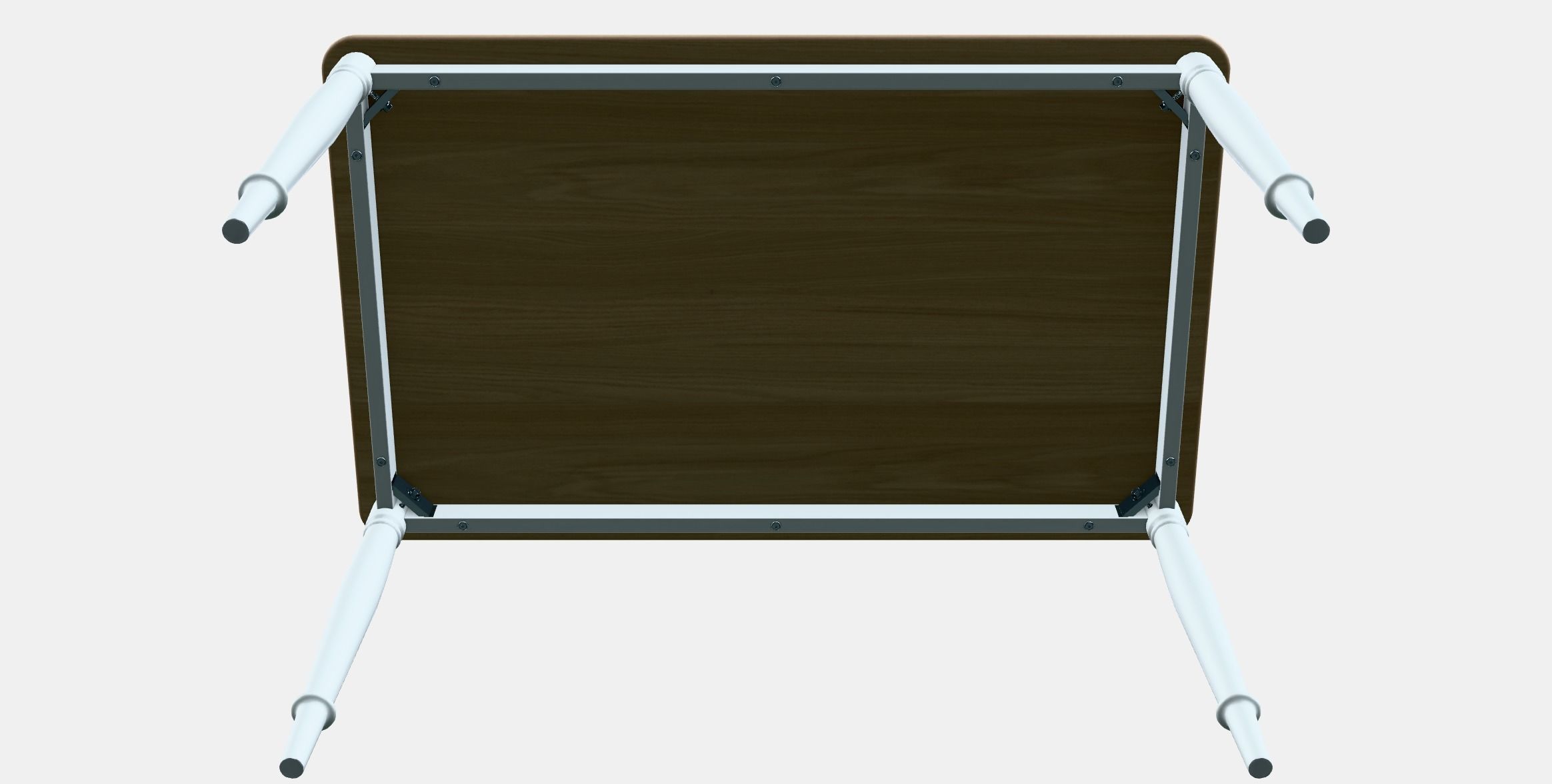 DANDERYD Dining table Low-poly 3D model_8