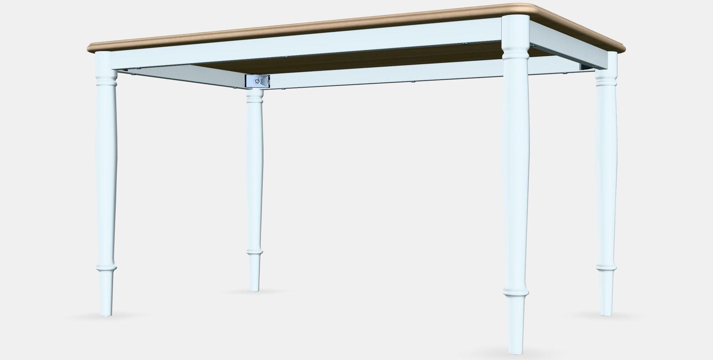 DANDERYD Dining table Low-poly 3D model_6