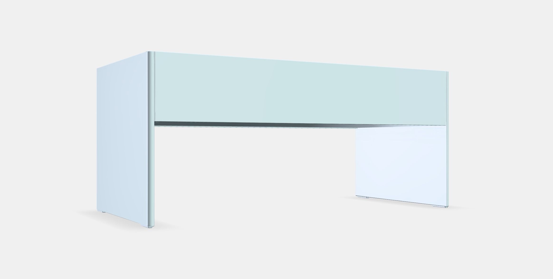 DUNDRA Activity table with storage Low-poly 3D model_9