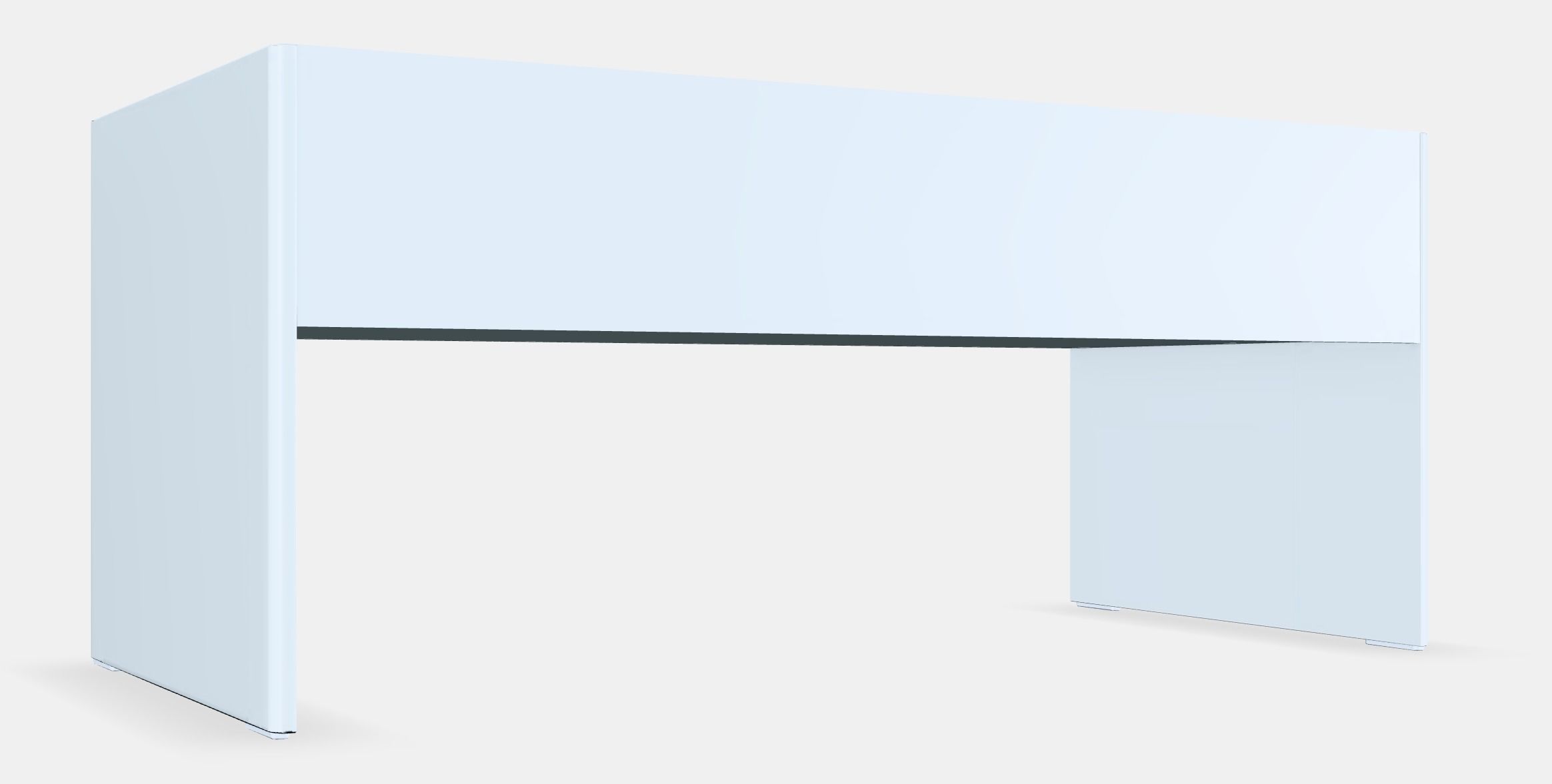 DUNDRA Activity table with storage Low-poly 3D model_2