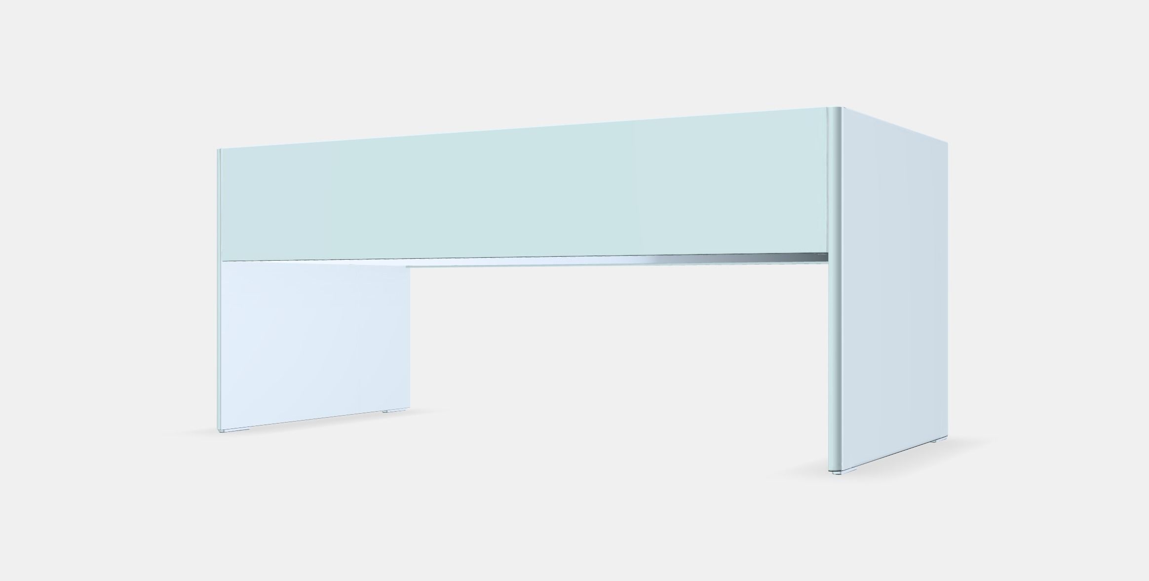 DUNDRA Activity table with storage Low-poly 3D model_13