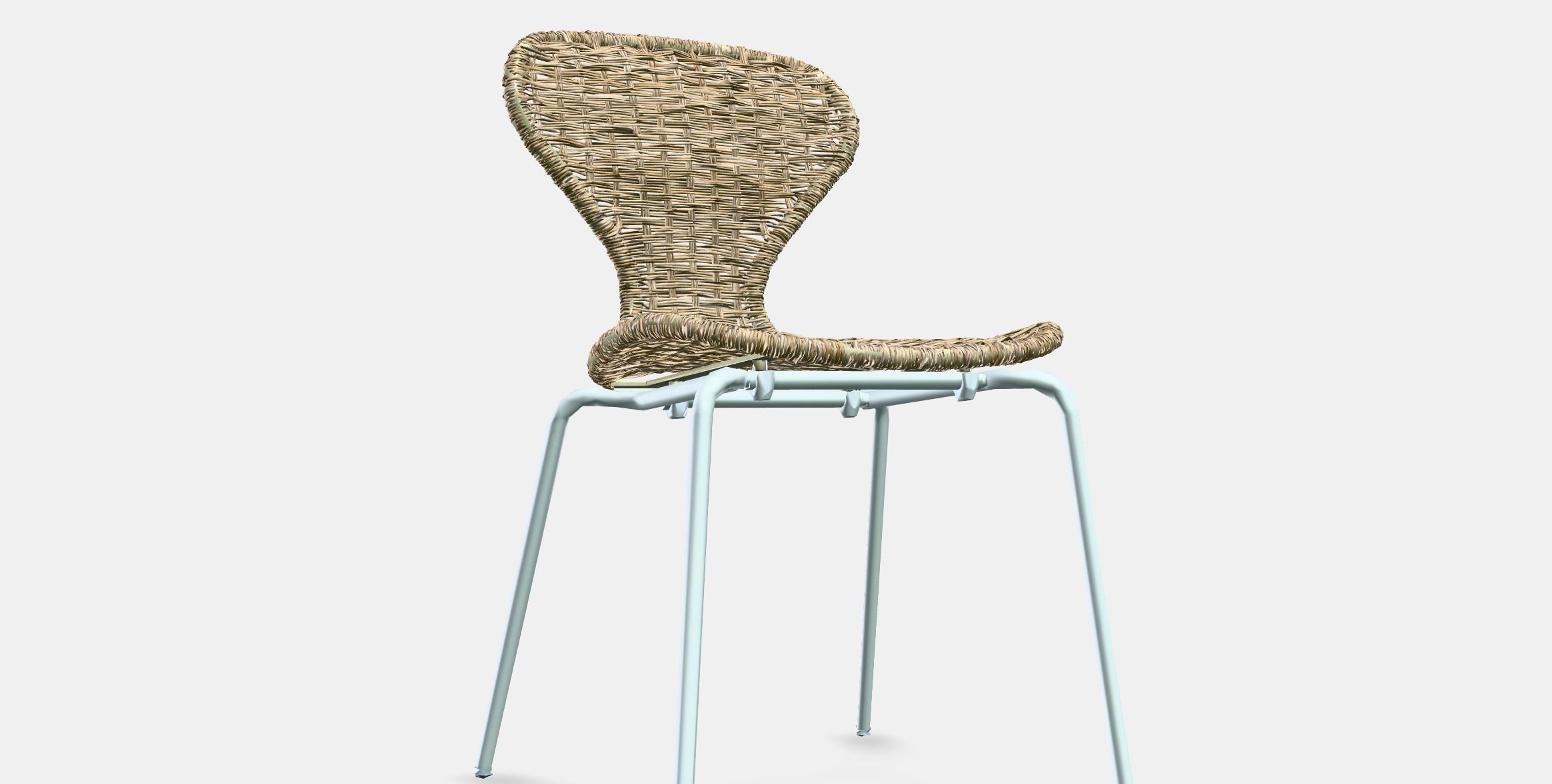 ALVSTA Chair Low-poly 3D model_9