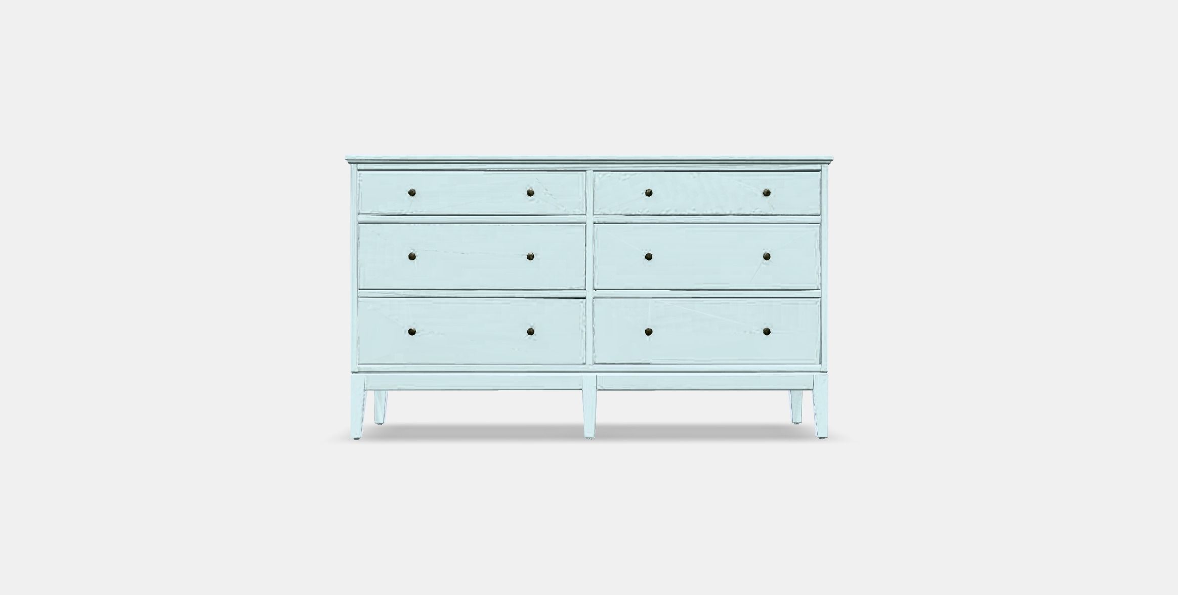 IDANAS Chest of 6 drawers Low-poly 3D model_10
