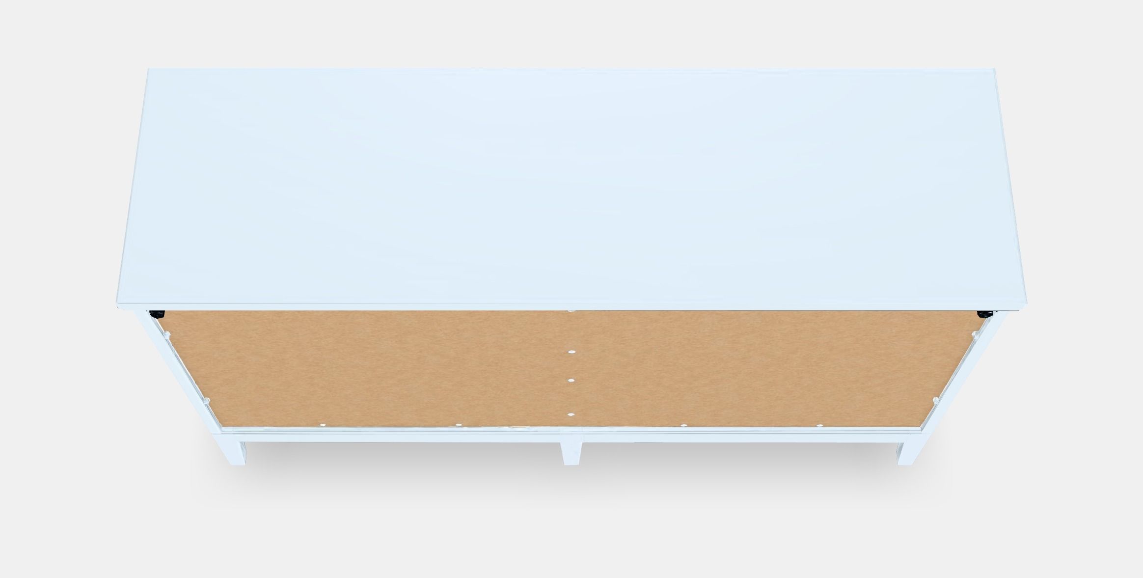 IDANAS Chest of 6 drawers Low-poly 3D model_4