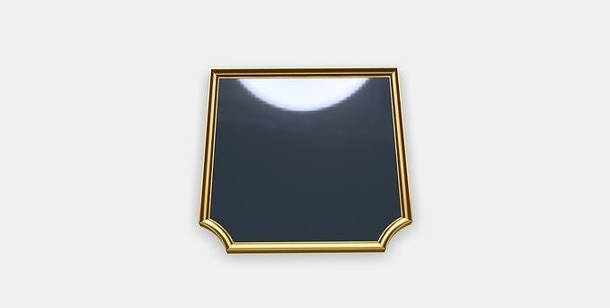 SVANSELE Mirror 2 Low-poly 3D model