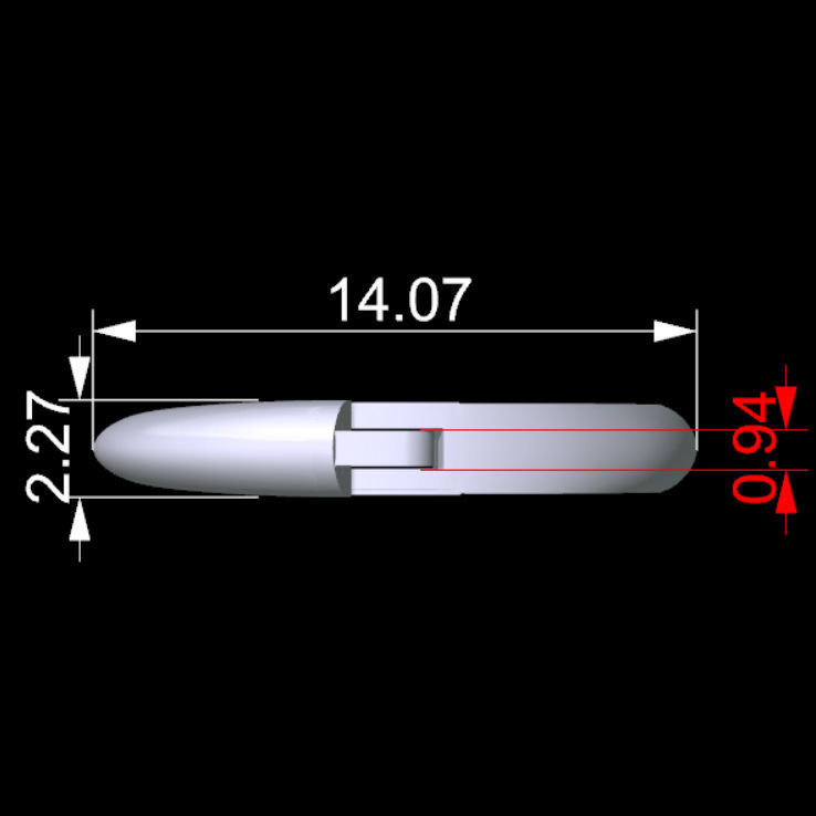 Simple Hoop Earing 3D print model_7