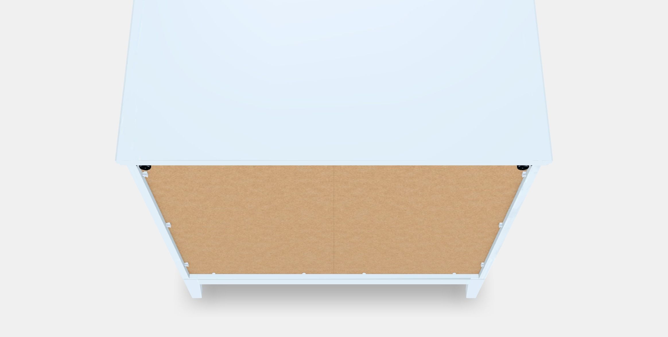 IDANAS Chest of 4 drawers Low-poly 3D model_4