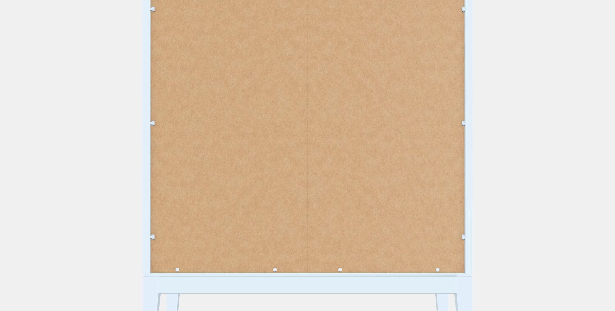 IDANAS Chest of 4 drawers Low-poly 3D model_15