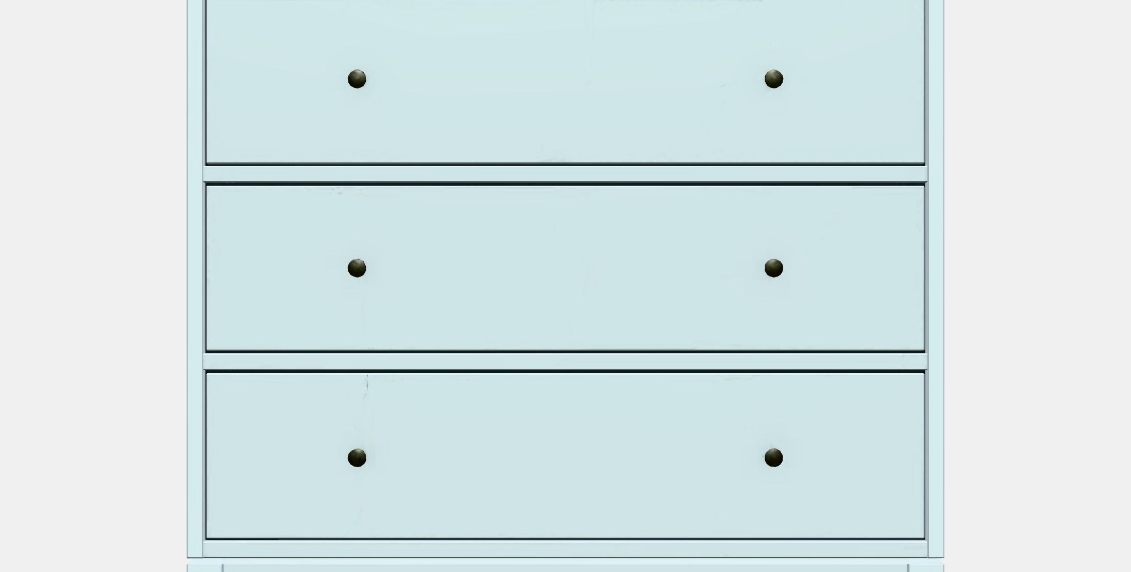 IDANAS Chest of 4 drawers Low-poly 3D model_11